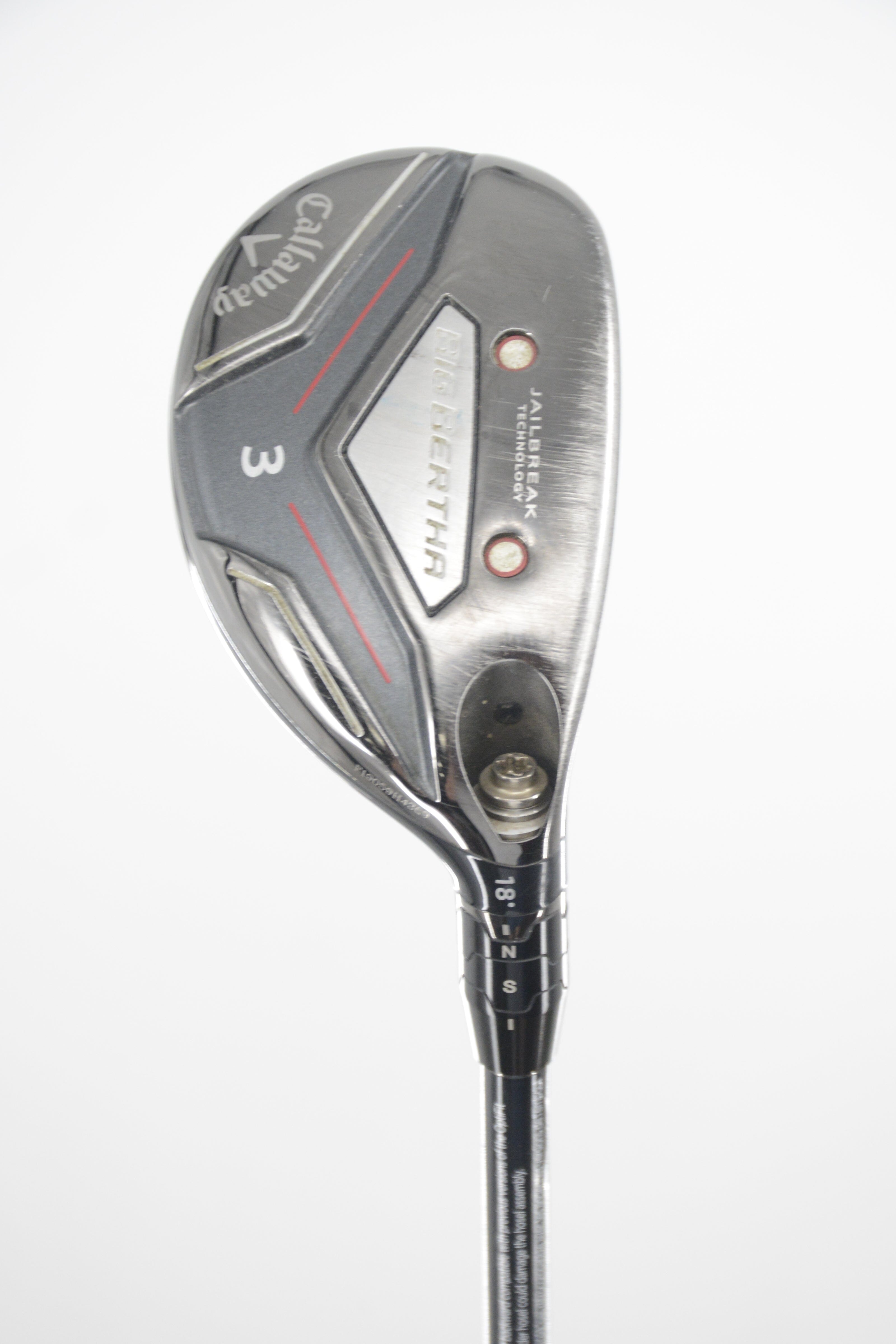 Callaway Big Bertha 2019 3 Hybrid R Flex 40.5" Golf Clubs GolfRoots 