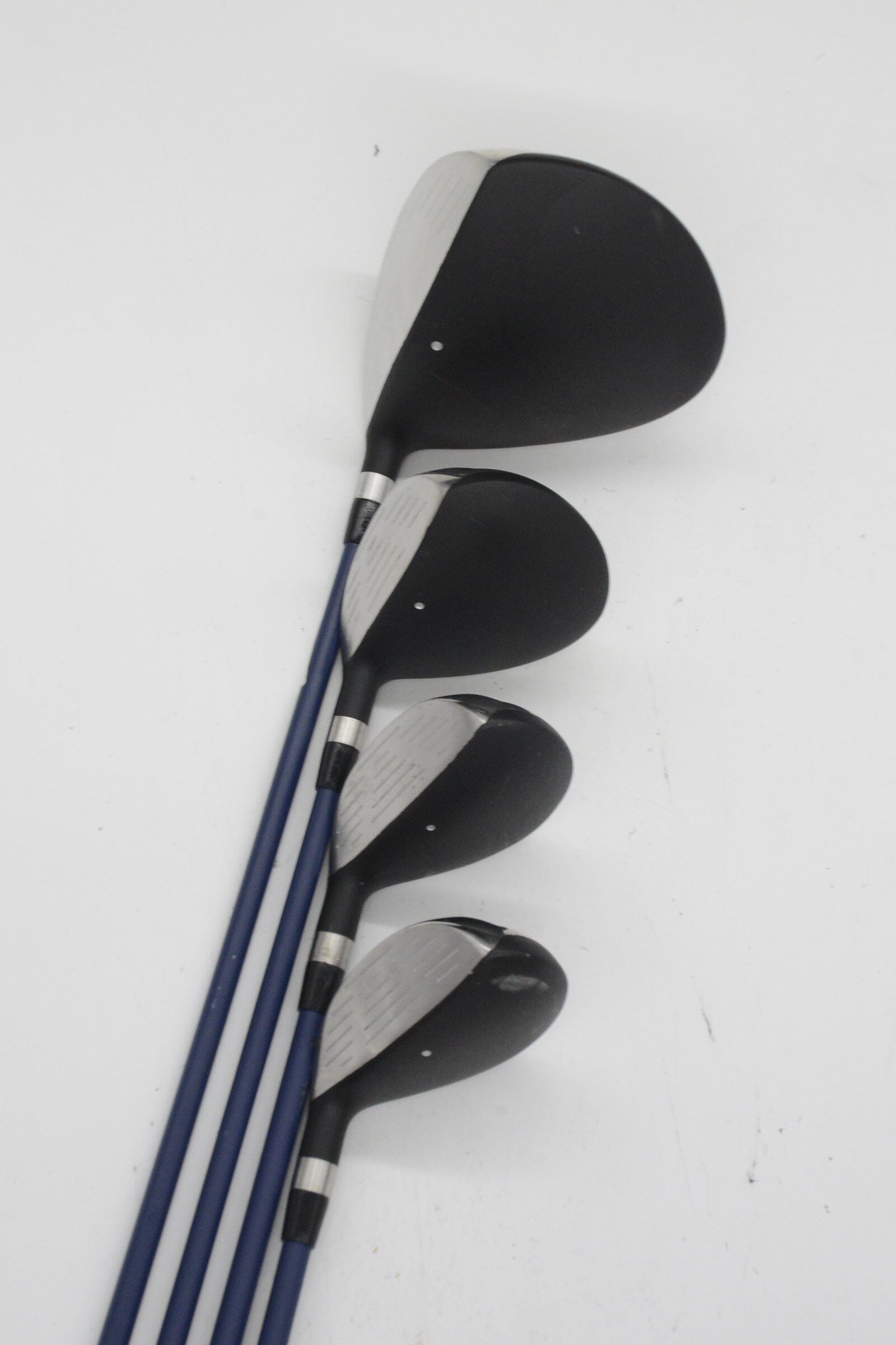 Tommy Armour Silver Scot D, 3W, 4H, 5H Wood Set Uniflex Golf Clubs GolfRoots 