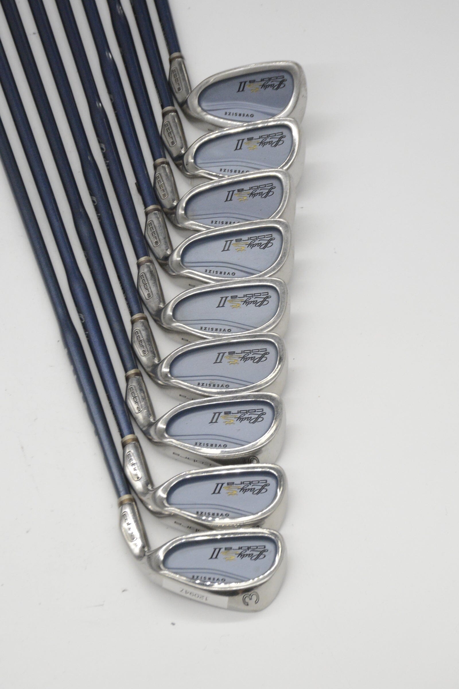 Women's Cobra Lady Cobra 2 Oversize 3-PW, SW Iron Set W Flex -0.25" Golf Clubs GolfRoots 