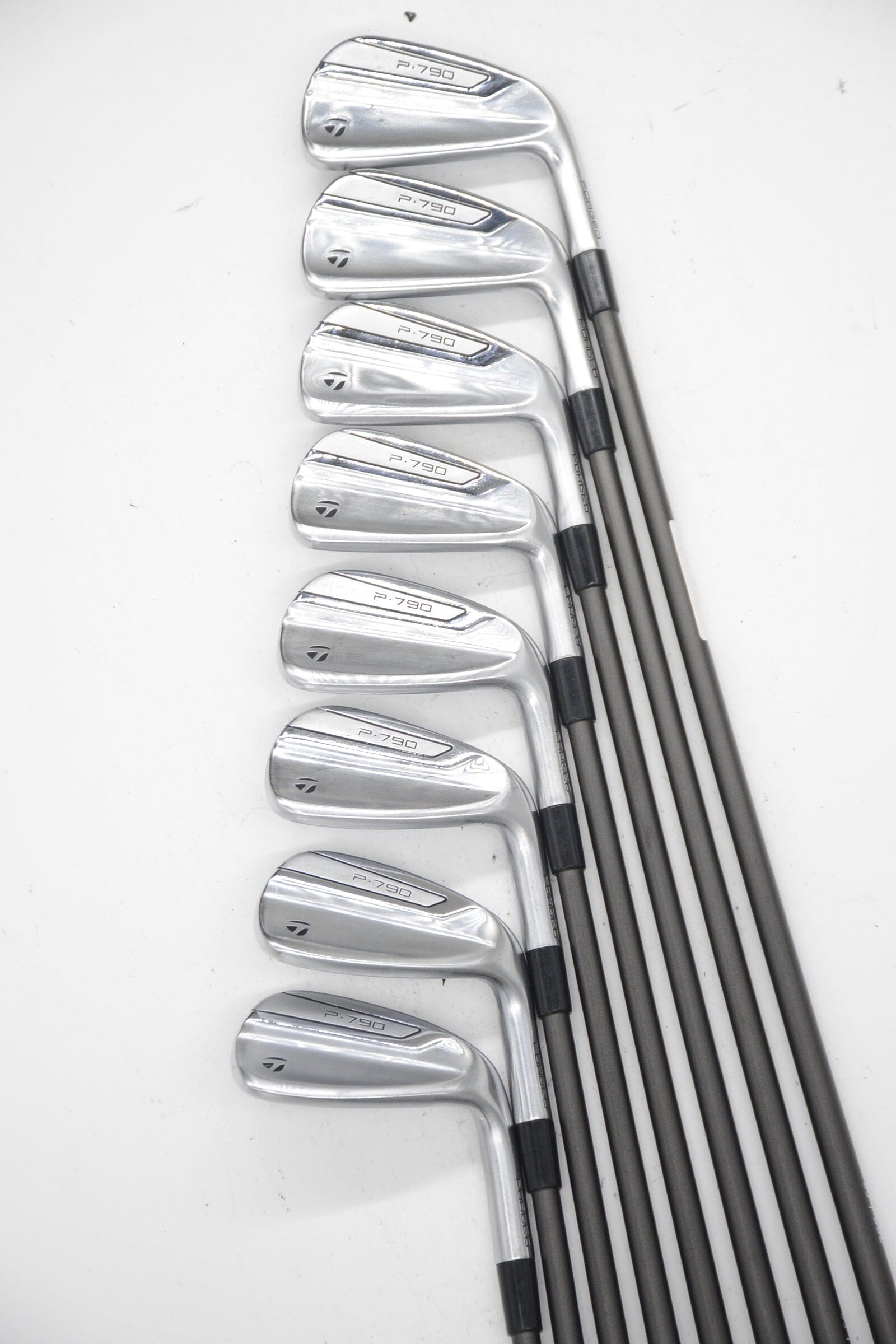 TaylorMade P790 2019 4-AW Iron Set R Flex -0.5" Golf Clubs GolfRoots 