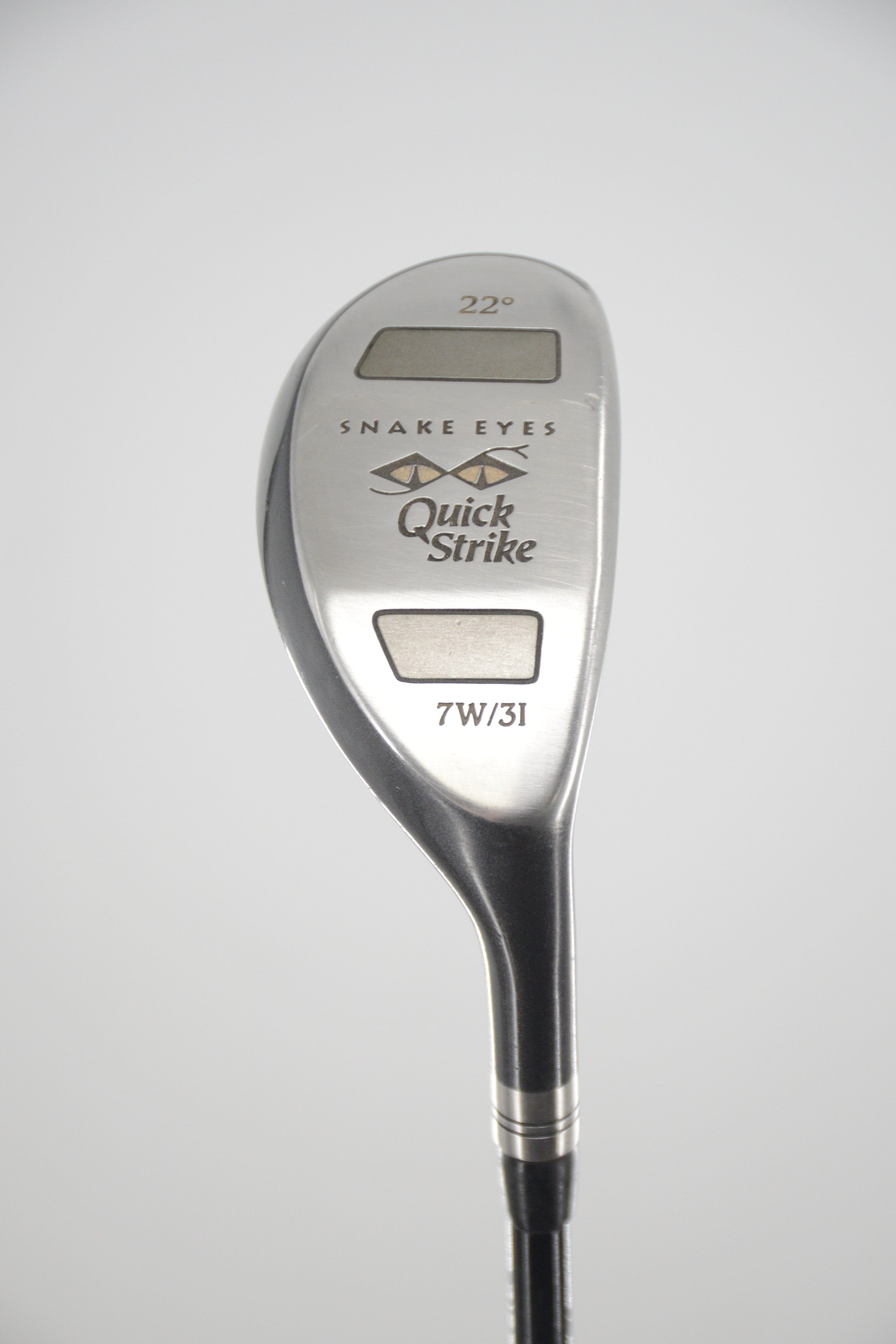 Snake Eyes Quick Strike 22 Degree Hybrid S Flex 40.75" Golf Clubs GolfRoots 