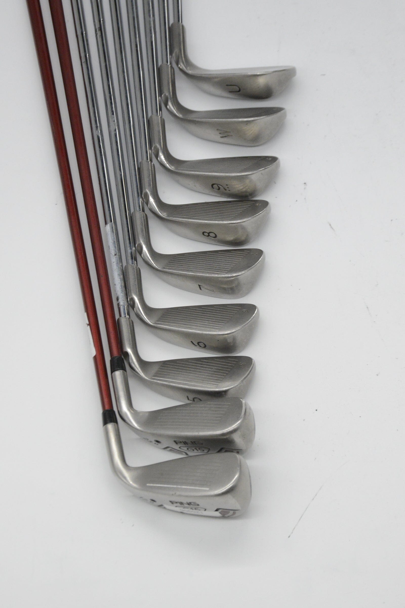 Lefty Ping G15 3H-4H, 5-UW Iron Set R Flex Std Length Golf Clubs GolfRoots 