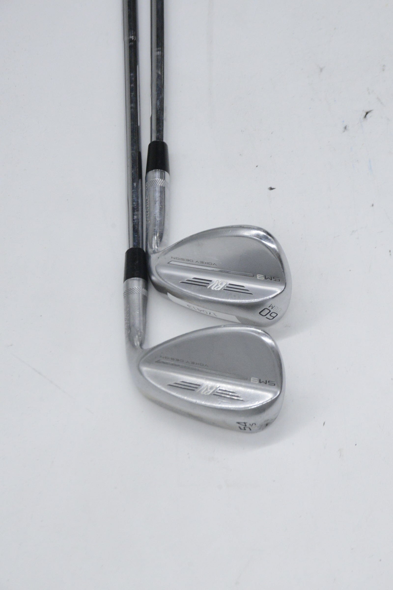 Titleist Vokey SM9 Tour Chrome 54 & 60 Degree Wedge Set Wedge Flex Golf Clubs GolfRoots 