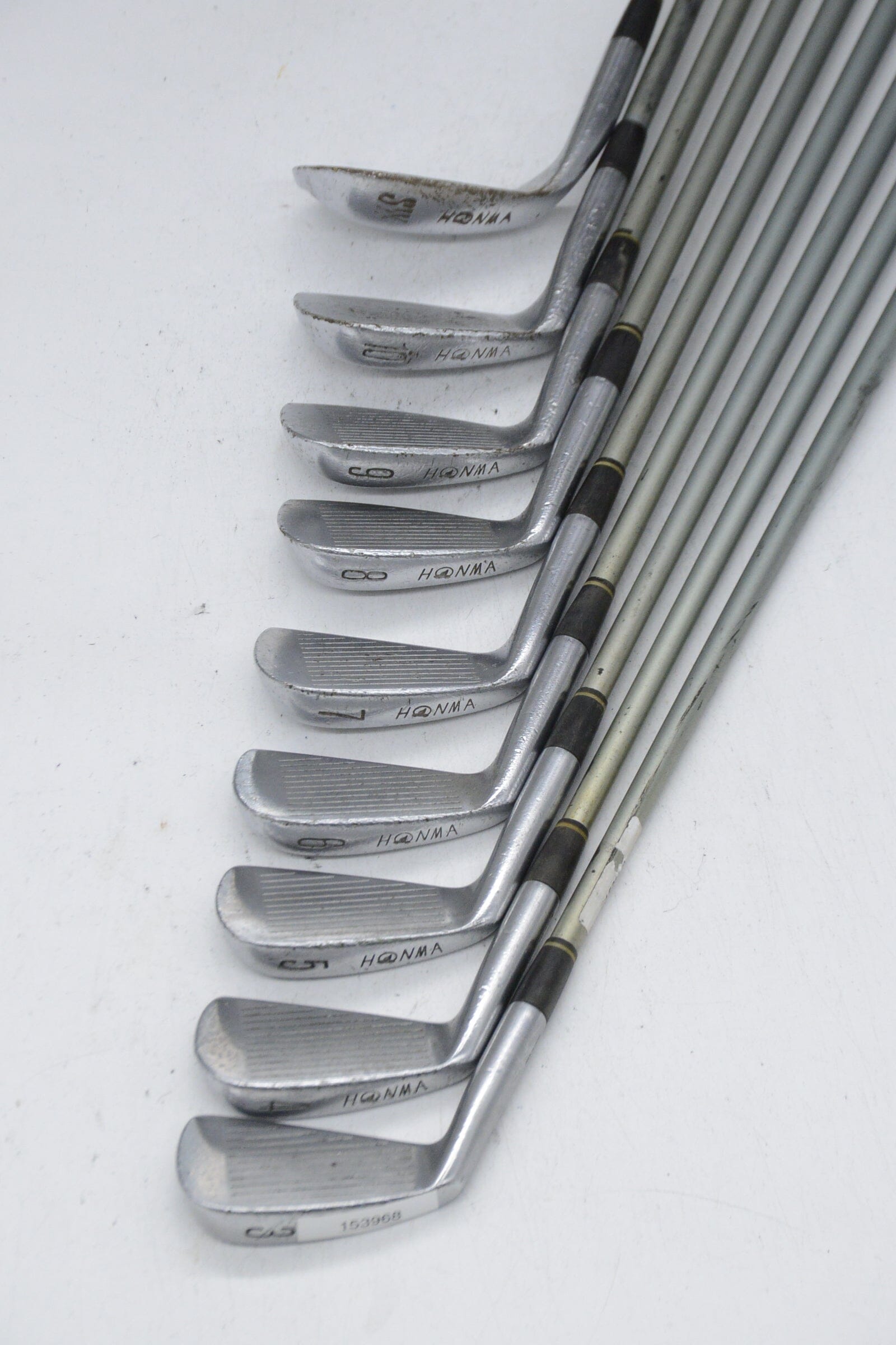 Hiro Honma CL-708 Professional 3I-11I M-20 HIGH-POWERED SW 計10本セット 純正スチール MS-35 R-1 純正グリップ ヒロホンマ 本間ゴルフ 札幌市 清田区 平岡 アイアンセット ホンマ CL-708+2 アイアン MS-35スチール 3～10 - R-1