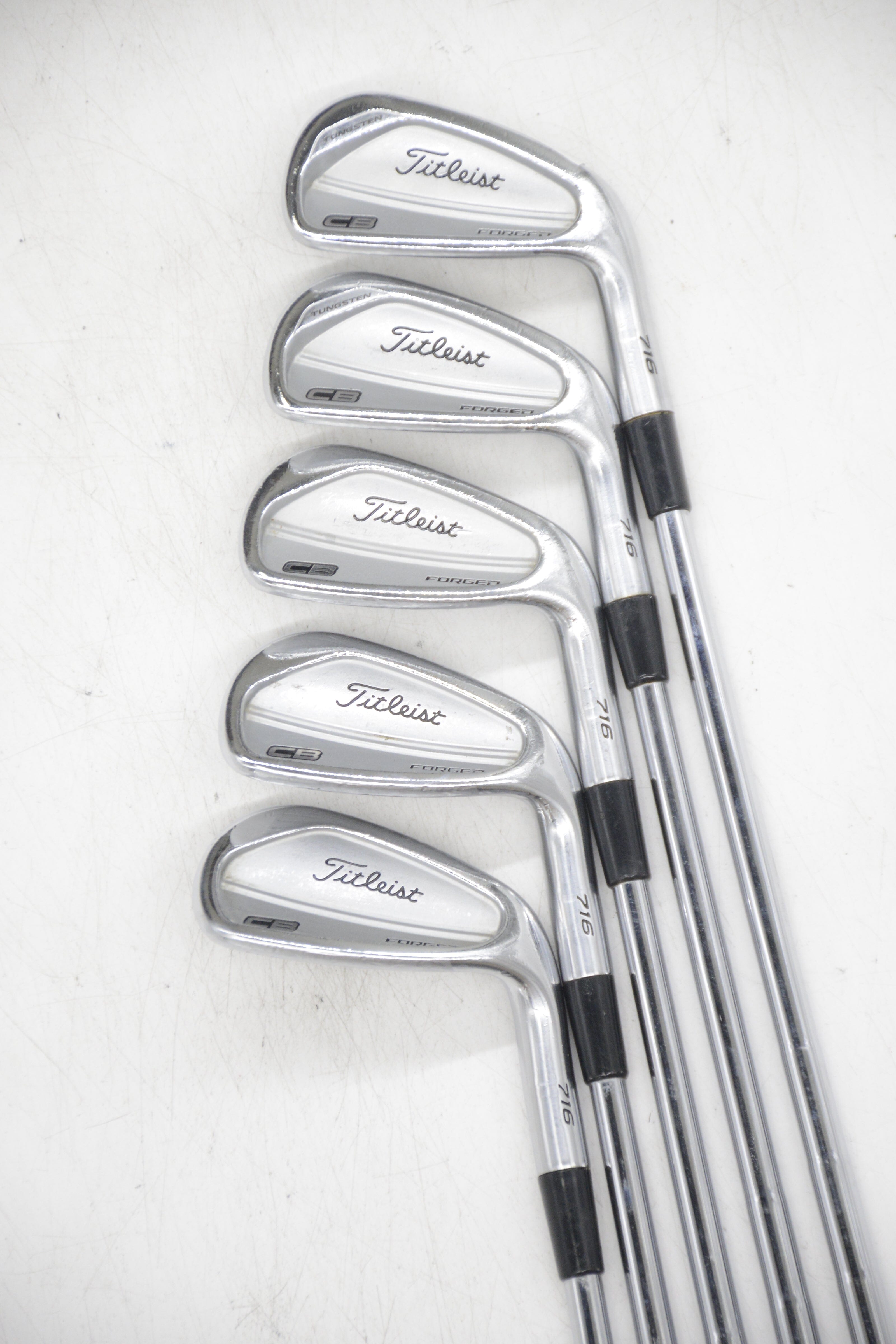 Titleist 716 CB Forged 6-PW Iron Set X Flex -0.5" Golf Clubs GolfRoots 