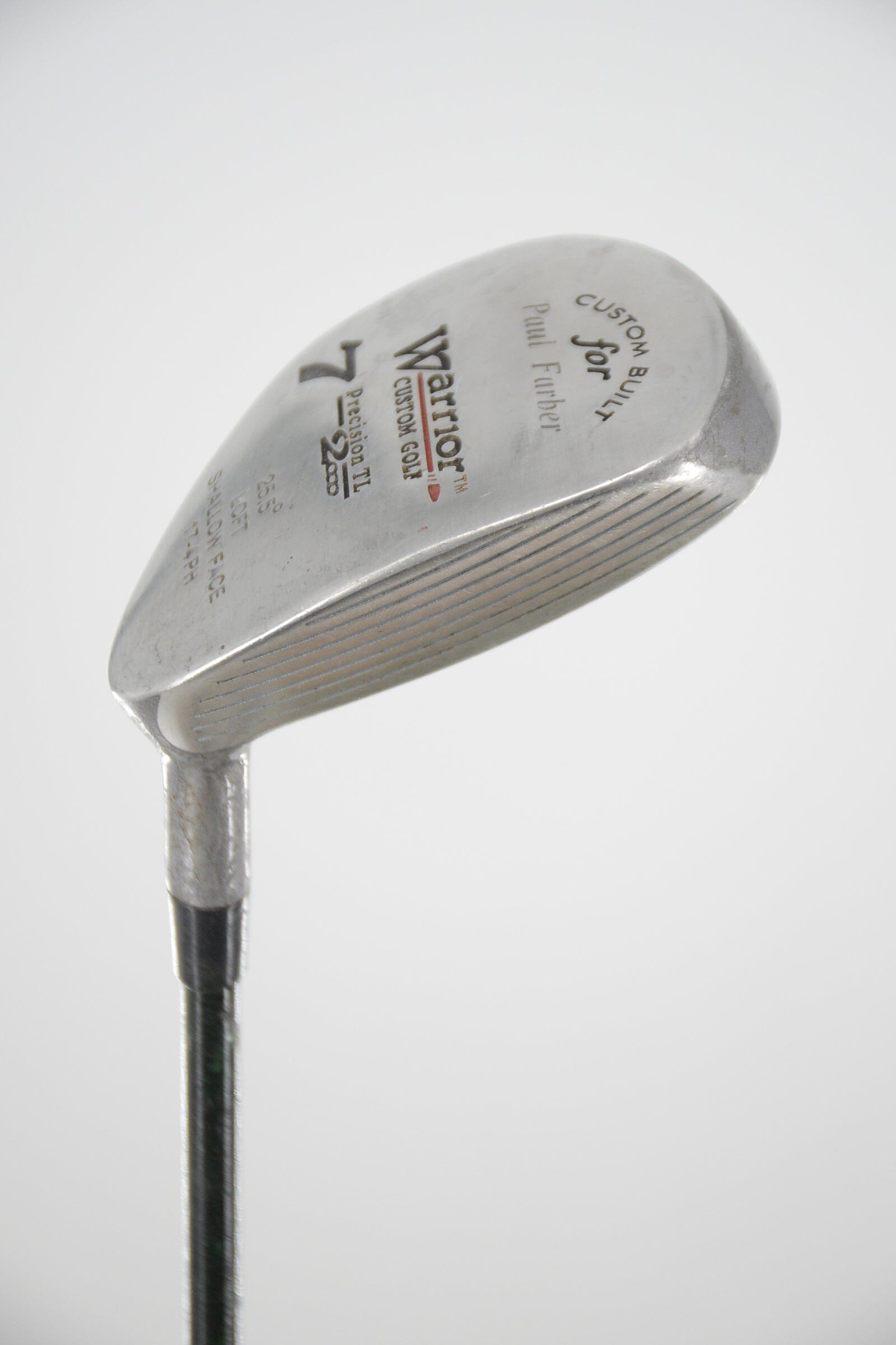 Warrior Precision TL 2000 7 Hybrid S Flex 41.5" Golf Clubs GolfRoots 