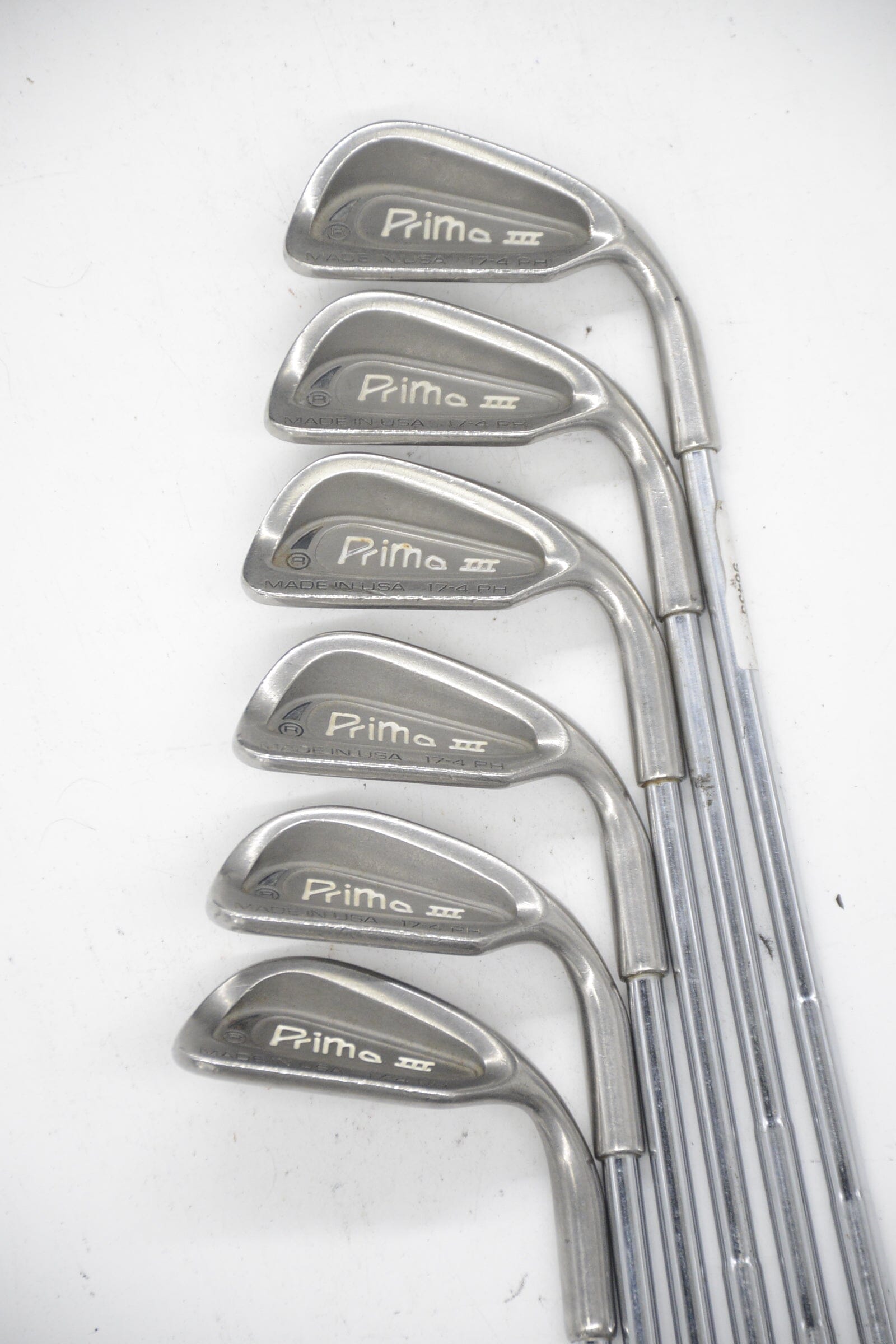 Primo III 6-PW, SW Iron Set S Flex -0.5" Golf Clubs GolfRoots 