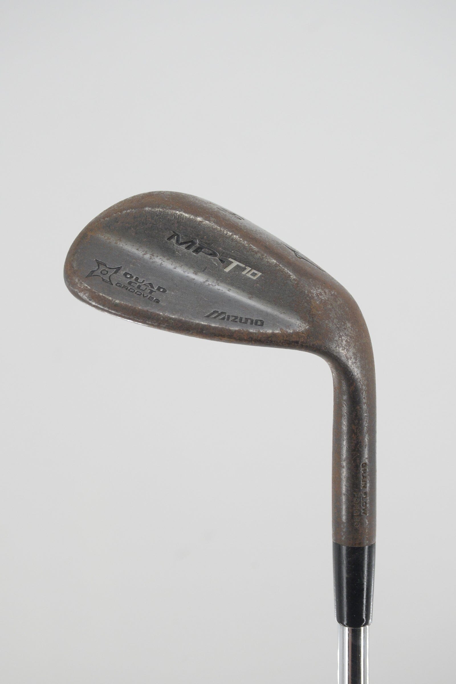 Mizuno MP T-10 Black Satin 60 Degree Wedge R Flex 35.5" Golf Clubs GolfRoots 