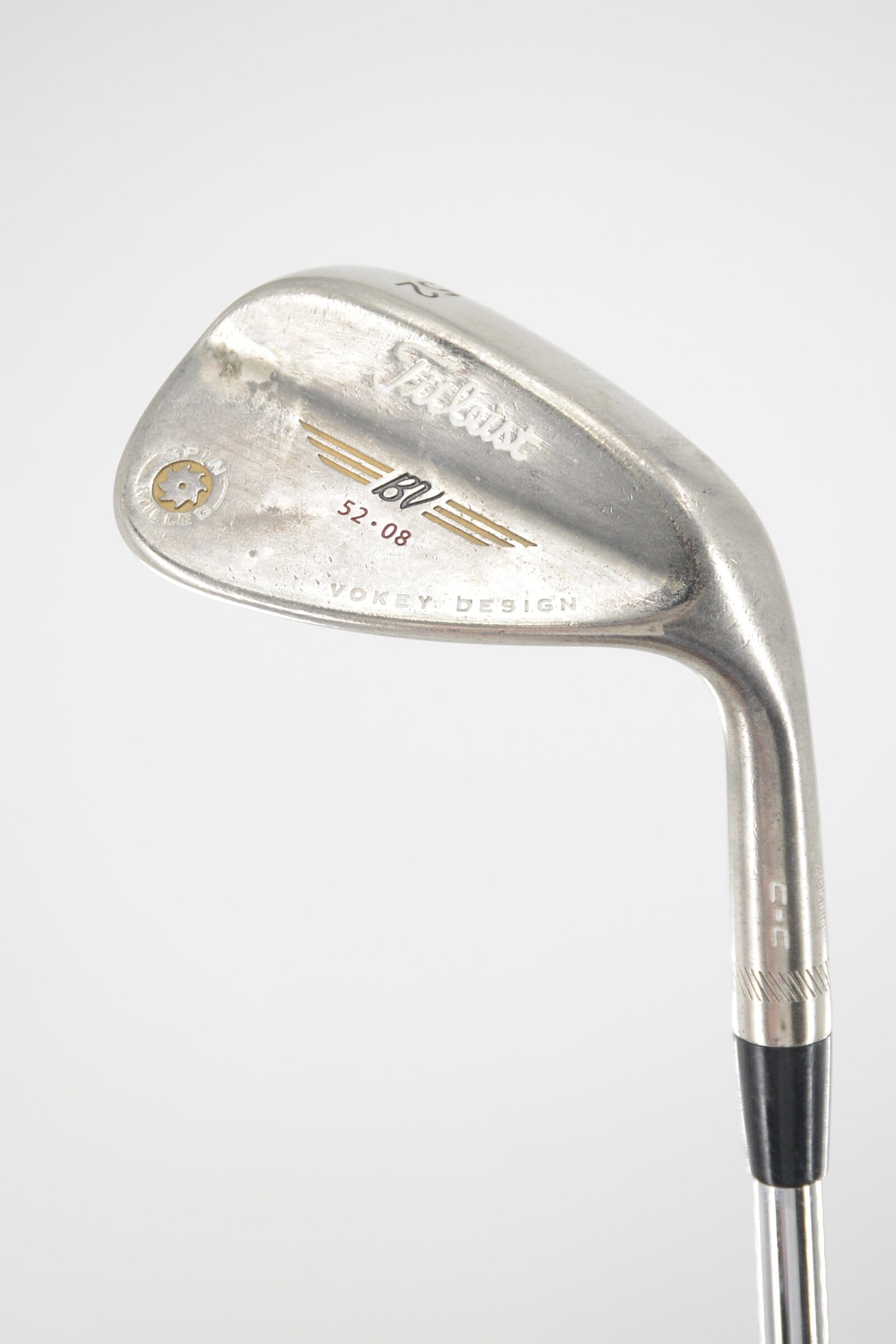 Titleist Vokey Spin Milled 52 Degree Wedge R Flex 35" Golf Clubs GolfRoots 