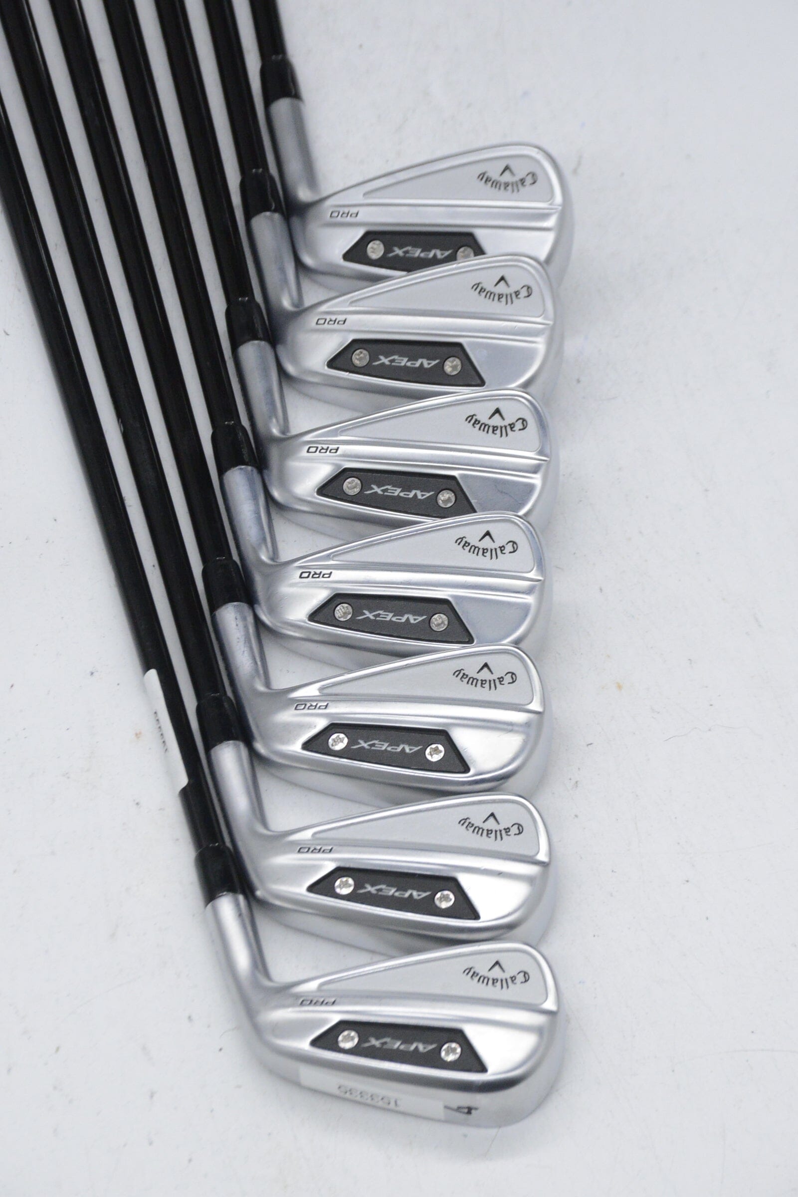 Callaway Apex Pro 24 4-6, 8-AW Iron Set R Flex -0.75" Golf Clubs GolfRoots 