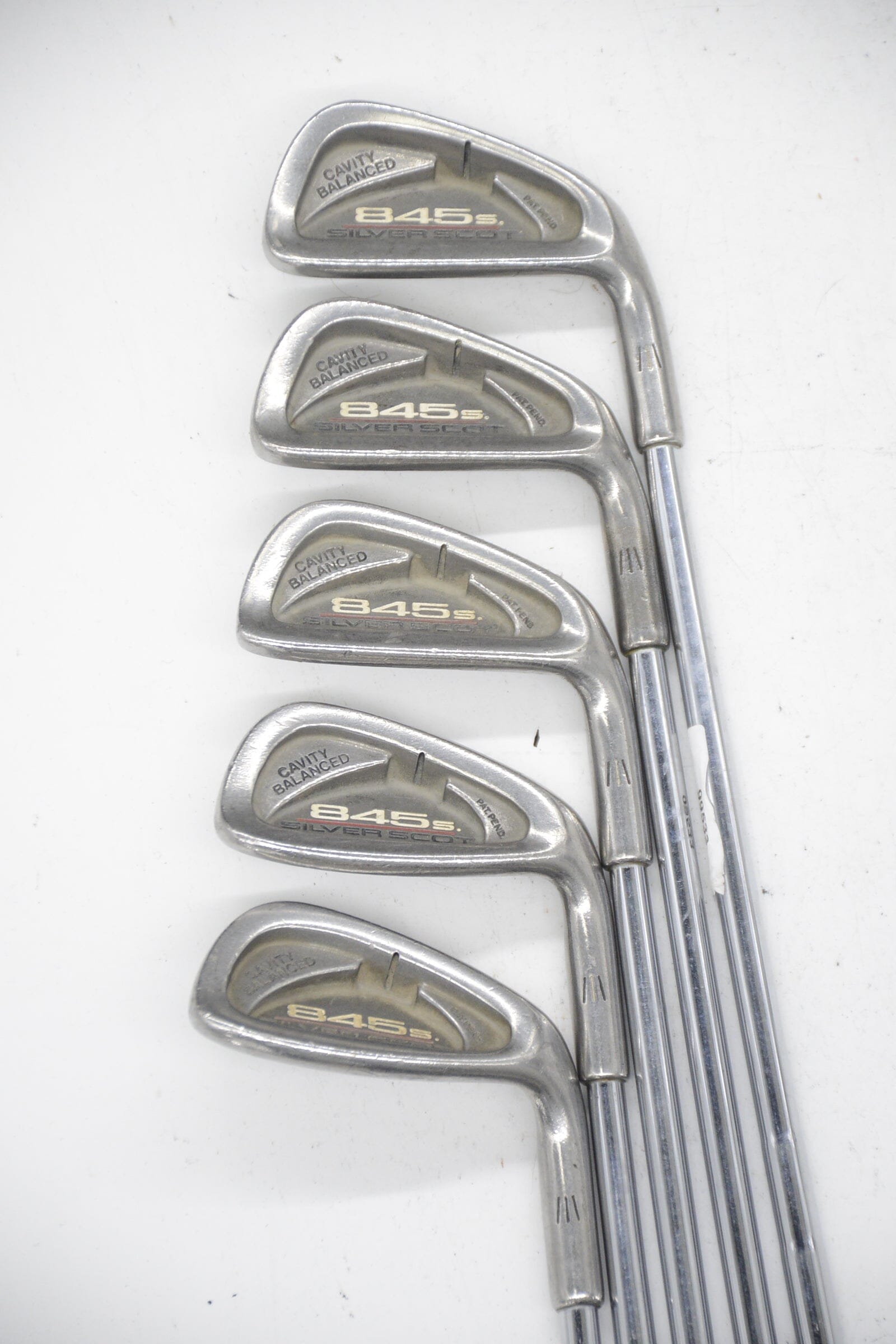 Tommy Armour 845S Silver Scot 5-8, PW Iron Set S Flex -0.25" Golf Clubs GolfRoots 