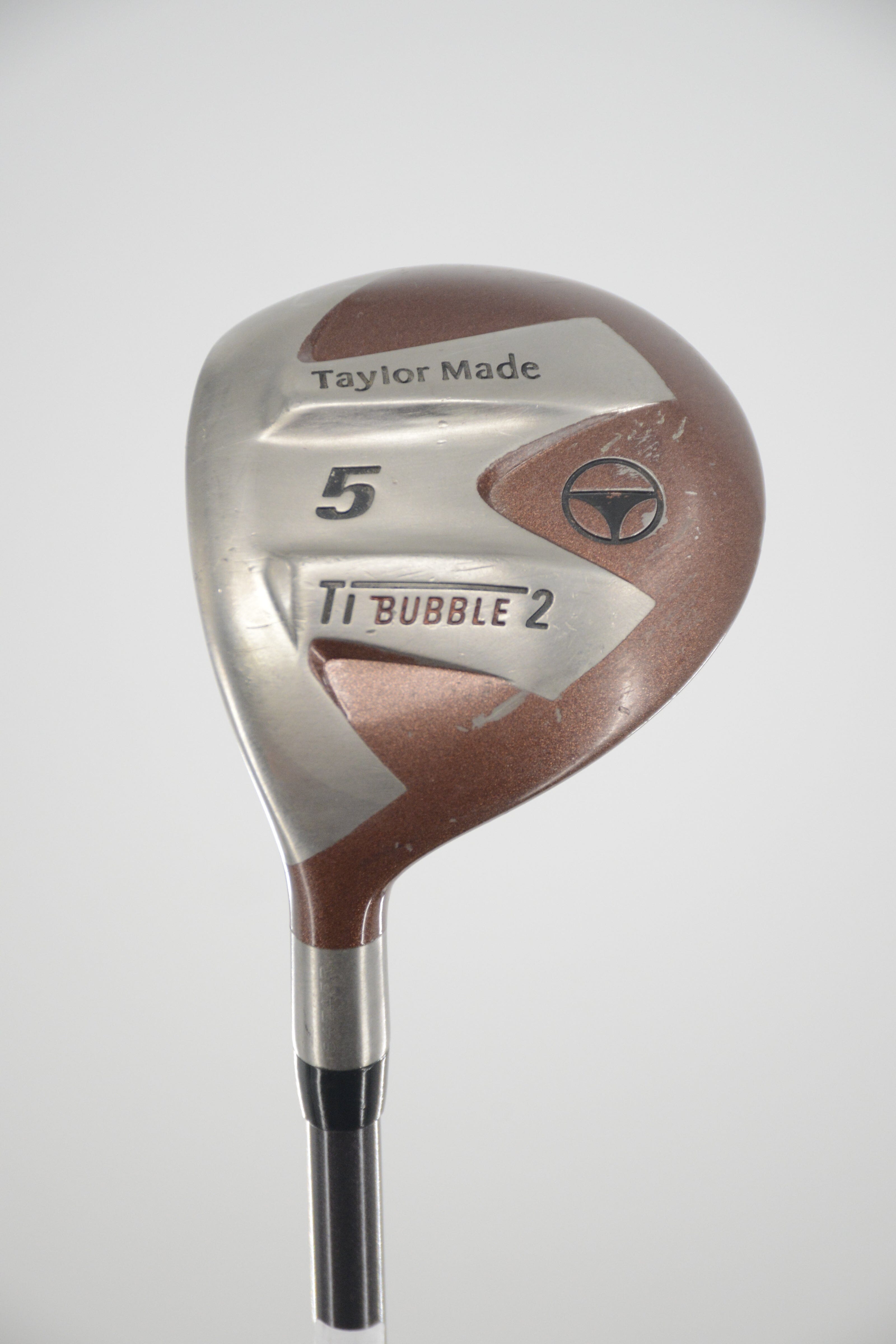 Lefty TaylorMade Titanium Bubble 2 5 Wood R Flex 44" Golf Clubs GolfRoots 