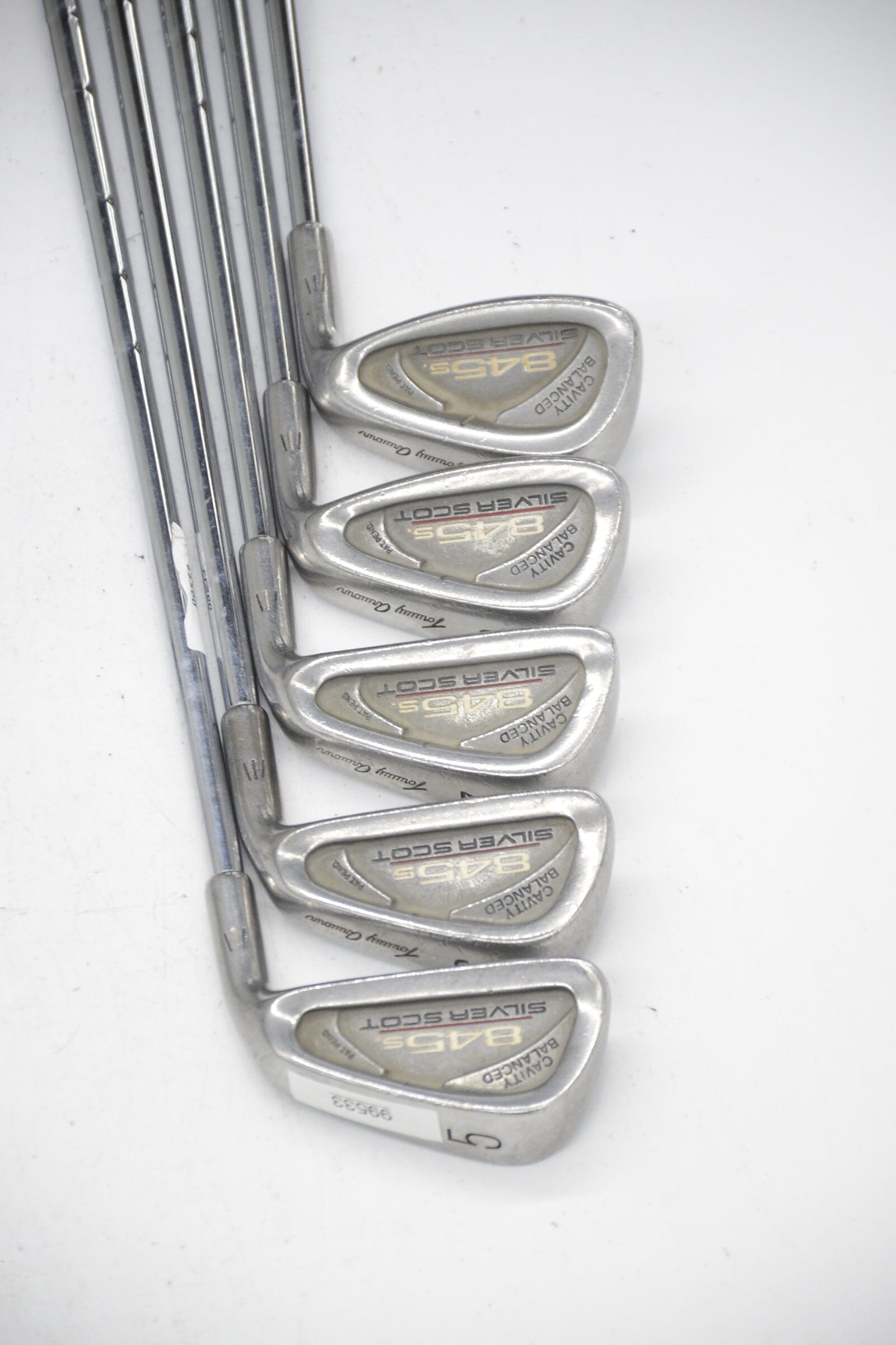 Tommy Armour 845S Silver Scot 5-8, PW Iron Set S Flex -0.25" Golf Clubs GolfRoots 