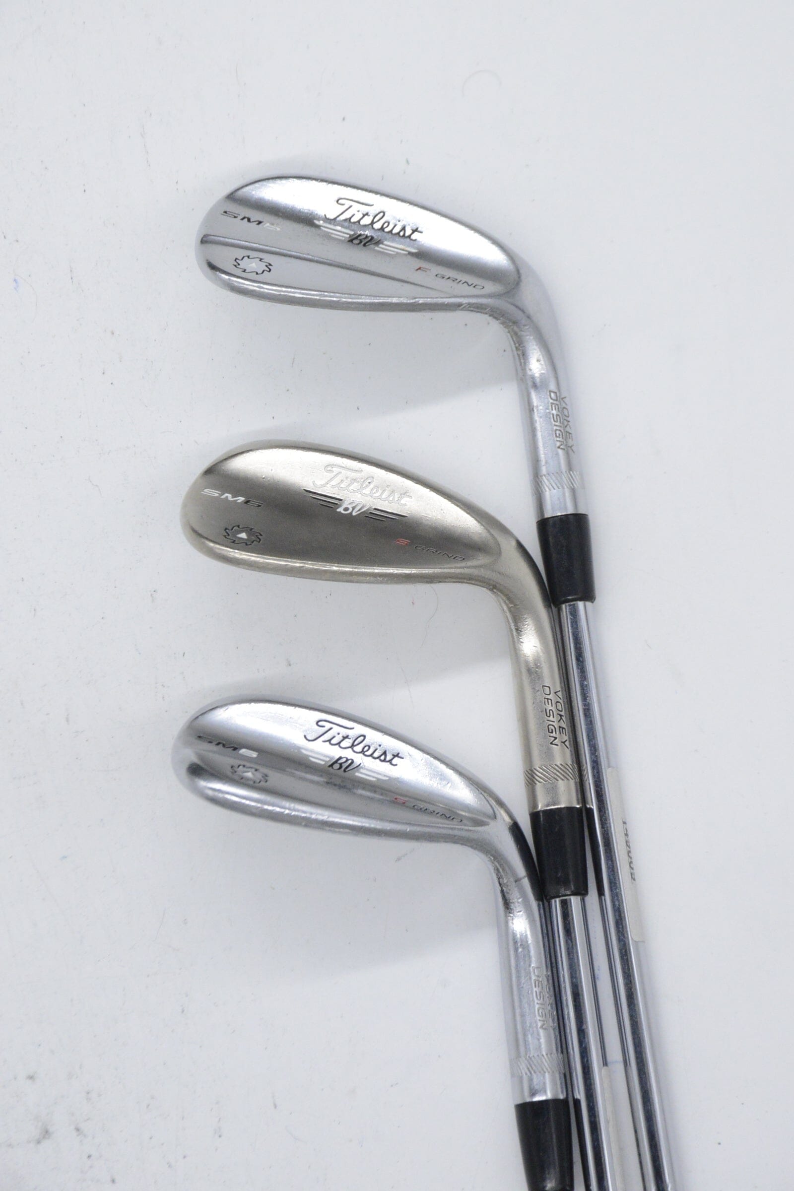 Titleist Vokey SM6 52, 56, 60 Degree Wedge Set Wedge Flex Golf Clubs GolfRoots 