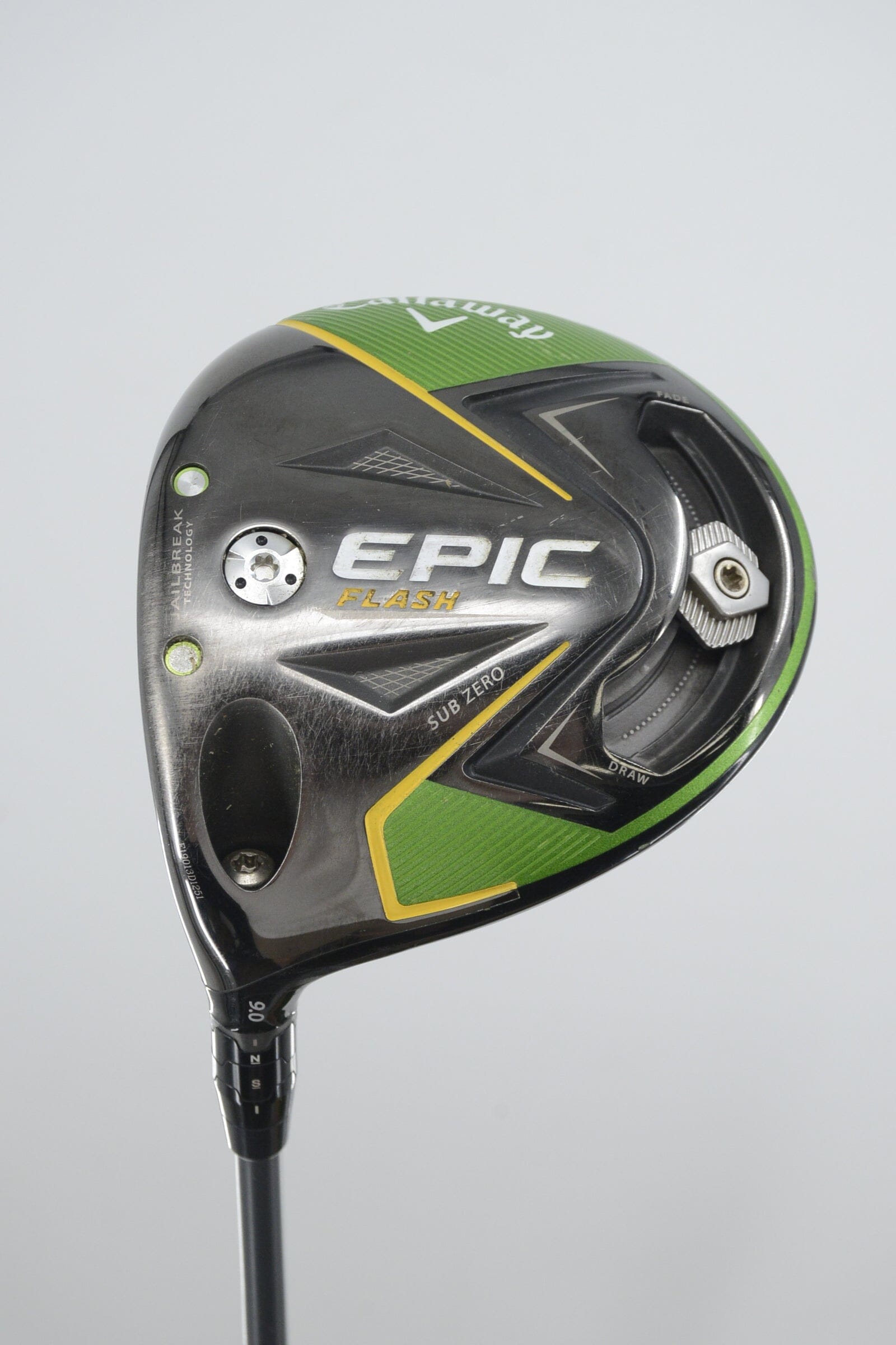 Lefty Callaway Epic Flash Sub Zero 9 Degree Driver S Flex 45.5" Golf Clubs GolfRoots 