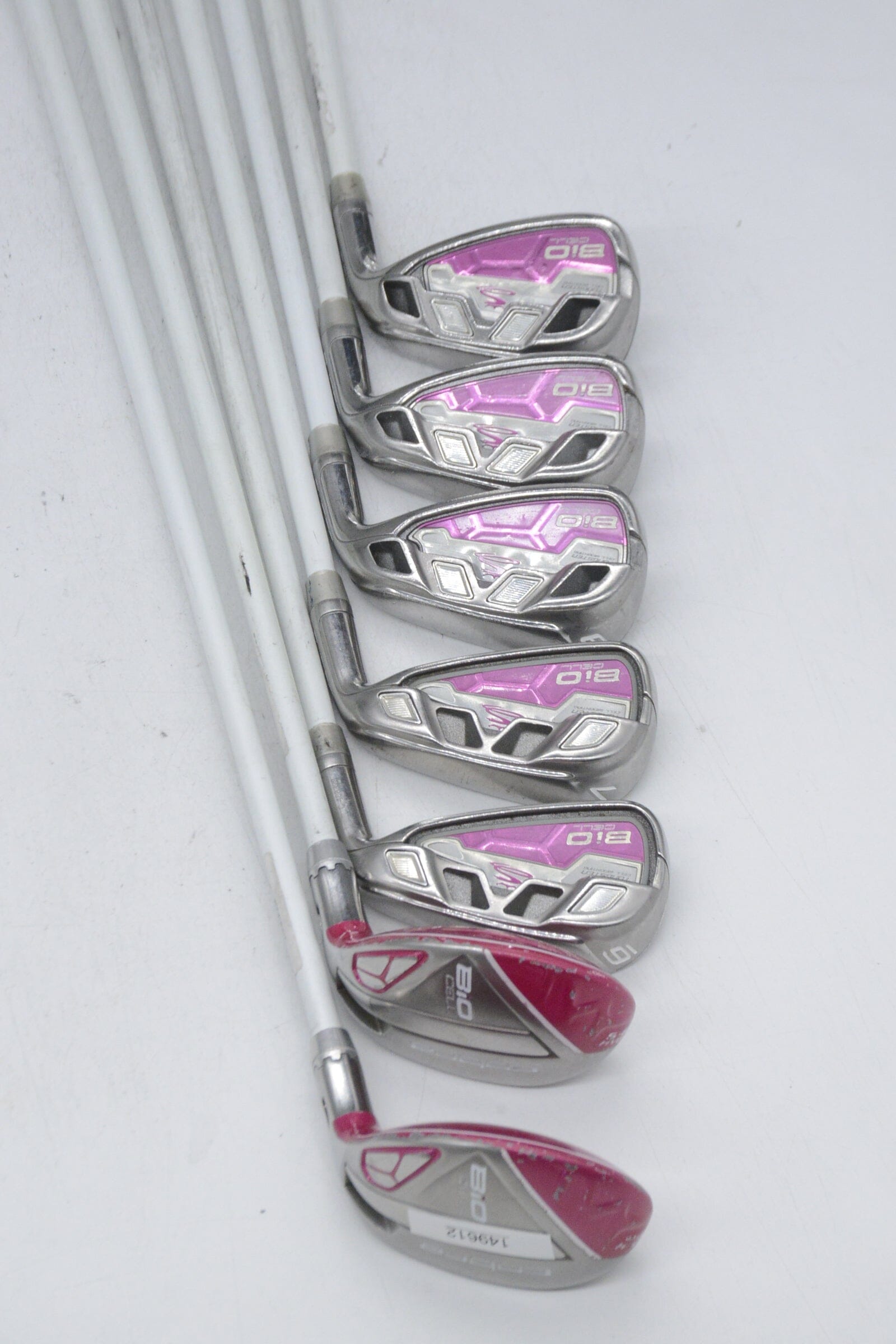Women's Cobra Bio Cell 4H-5H, 6-PW Iron Set W Flex -0.5" Golf Clubs GolfRoots 