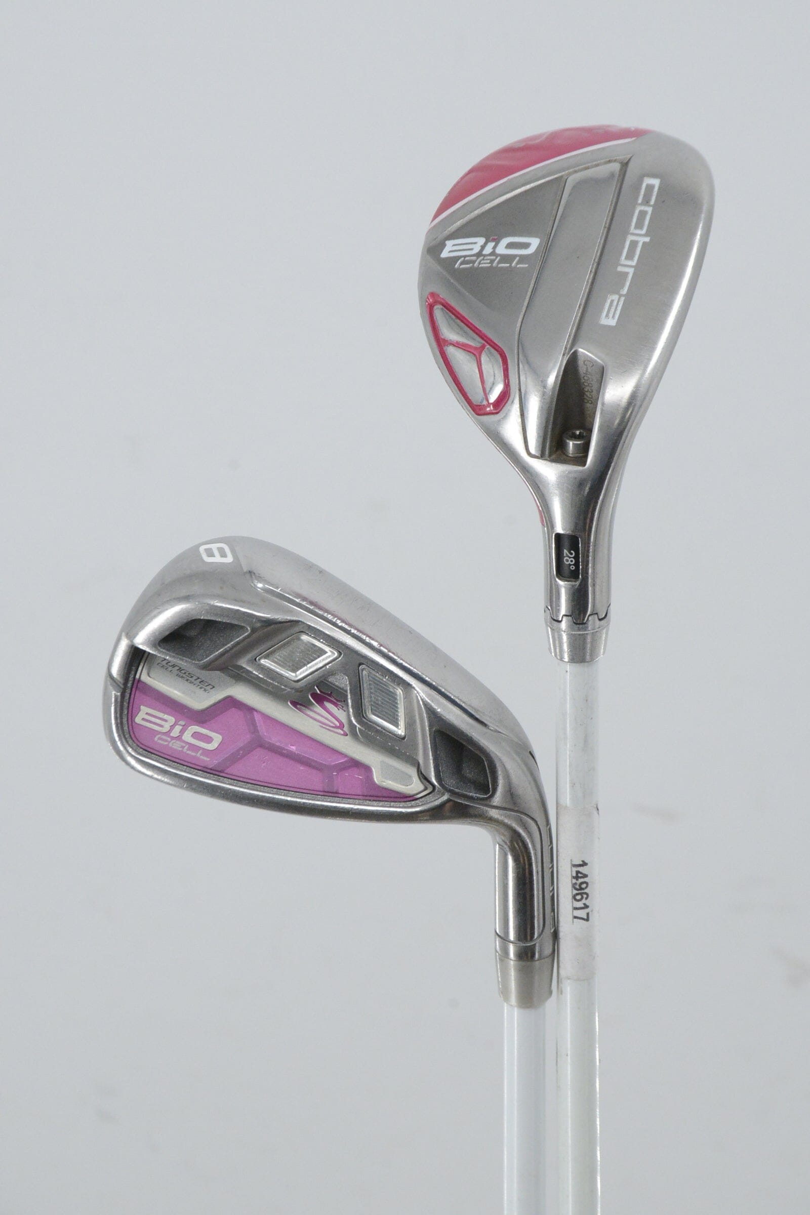 Women's Cobra Bio Cell 4H-5H, 6-PW Iron Set W Flex -0.5" Golf Clubs GolfRoots 