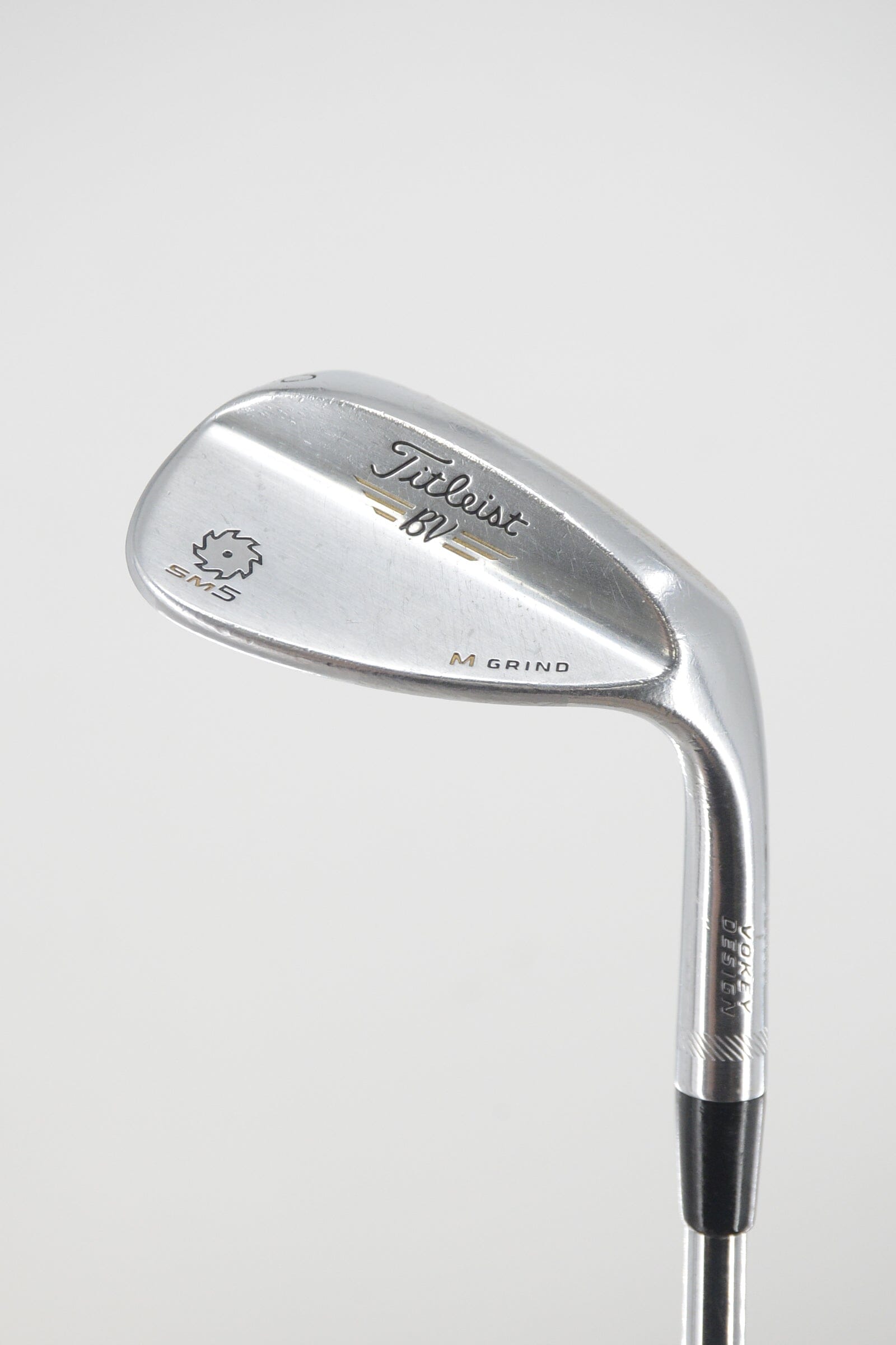 Titleist Vokey SM5 Tour Chrome 60 Degree Wedge S Flex 34.75" Golf Clubs GolfRoots 