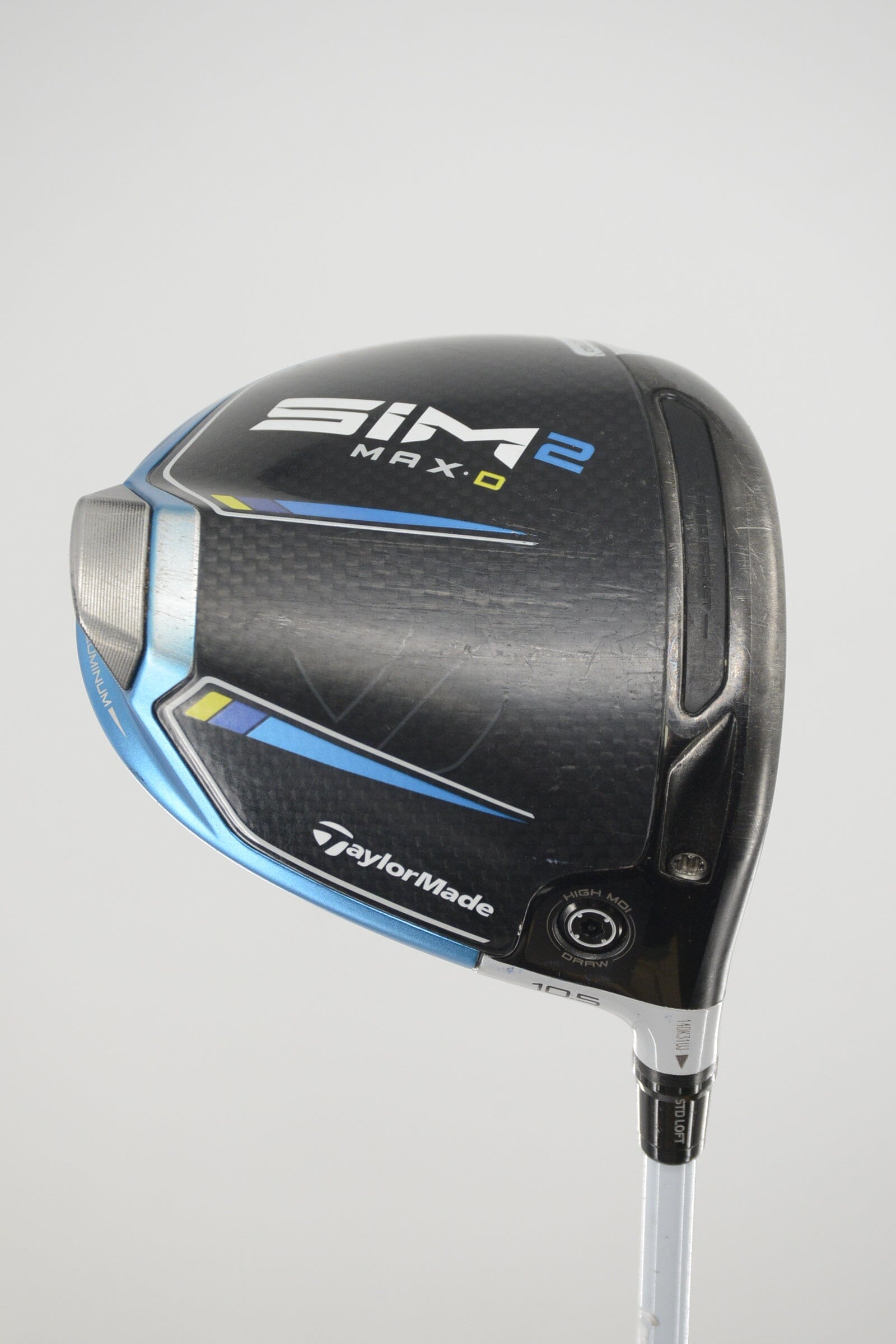 TaylorMade SIM2 Max D 10.5 Degree Driver S Flex 45.5" Golf Clubs GolfRoots 