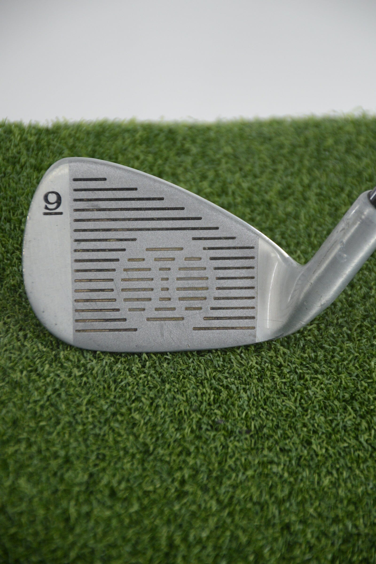 True Shots Brass Inertia 9 Iron R Flex 36.25" Golf Clubs GolfRoots 