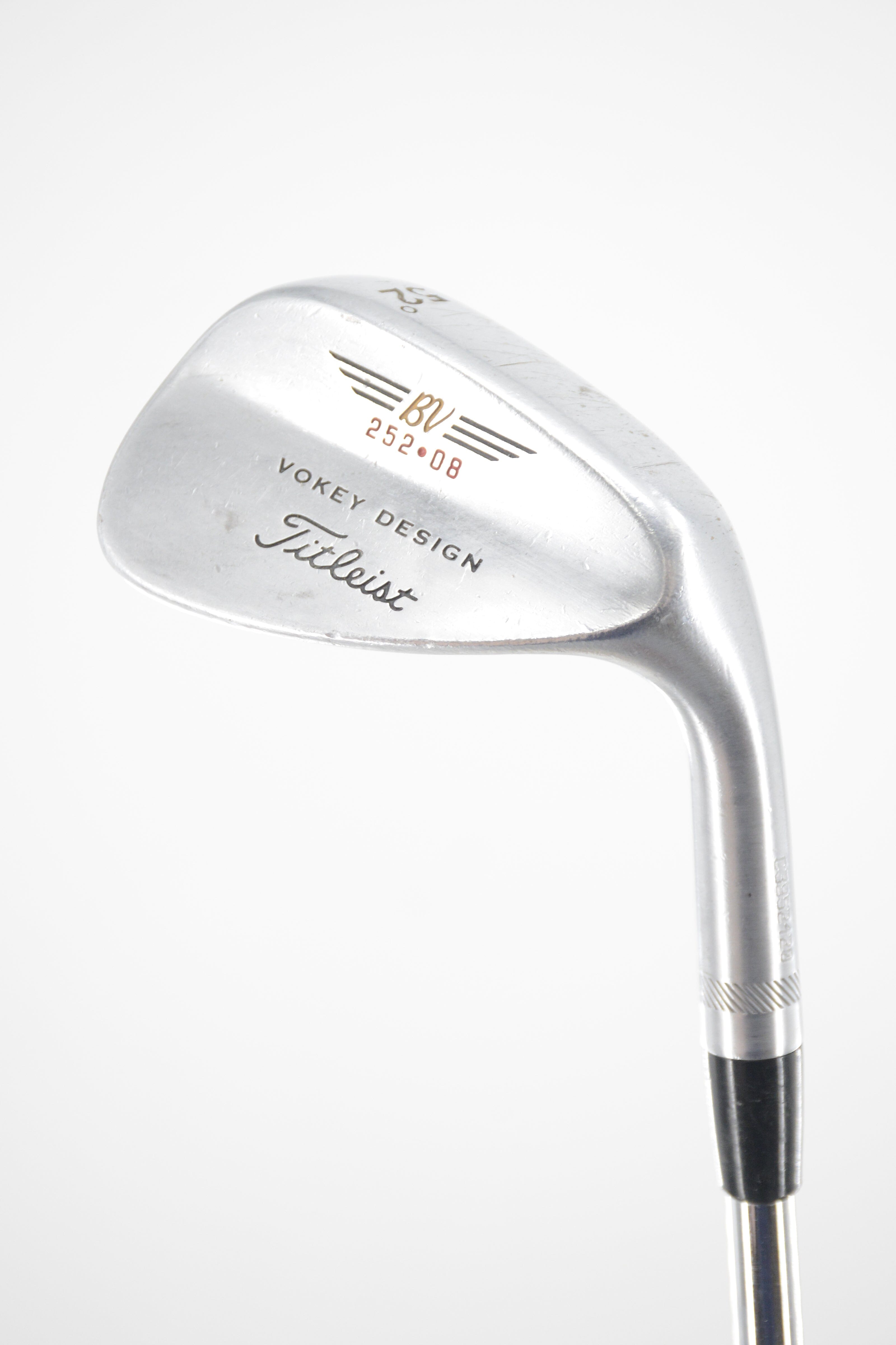 Titleist Vokey Chrome 200 Series 52 Degree Wedge S Flex 35.75" Golf Clubs GolfRoots 