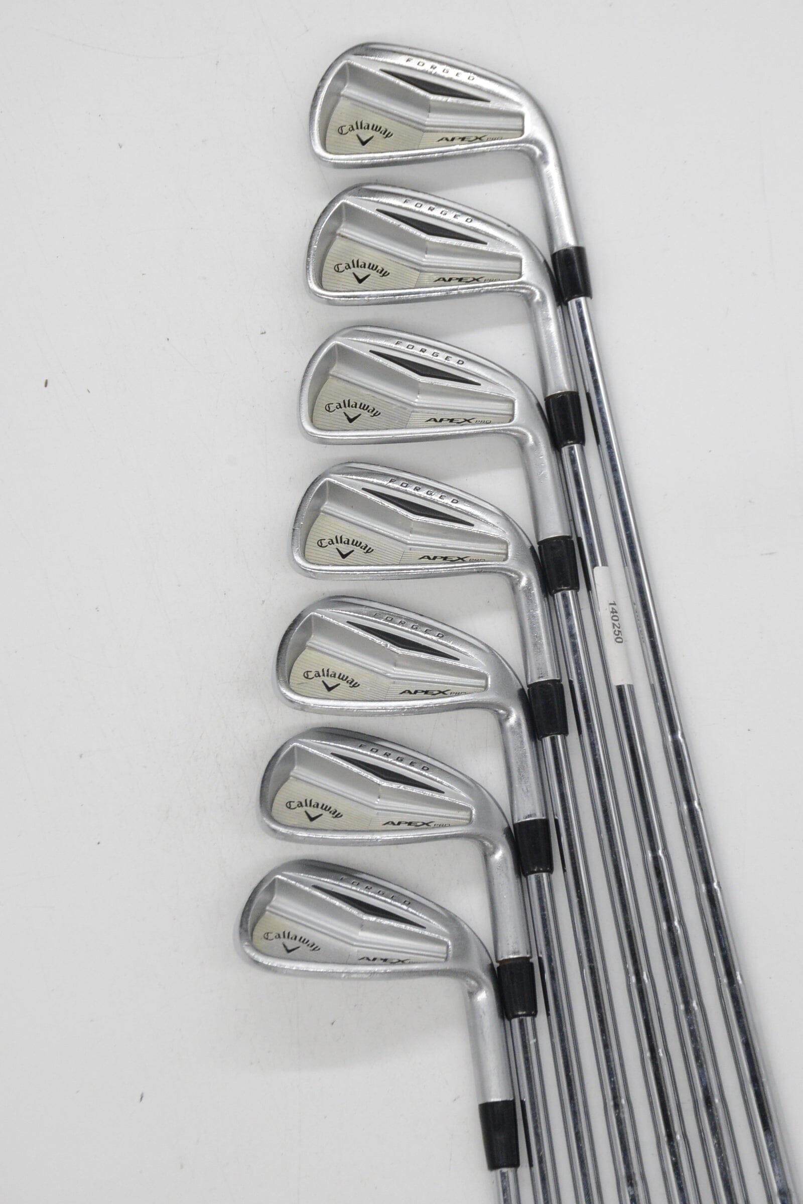 Callaway Apex Pro Forged 4-PW Iron Set S Flex +0.5" Golf Clubs GolfRoots 