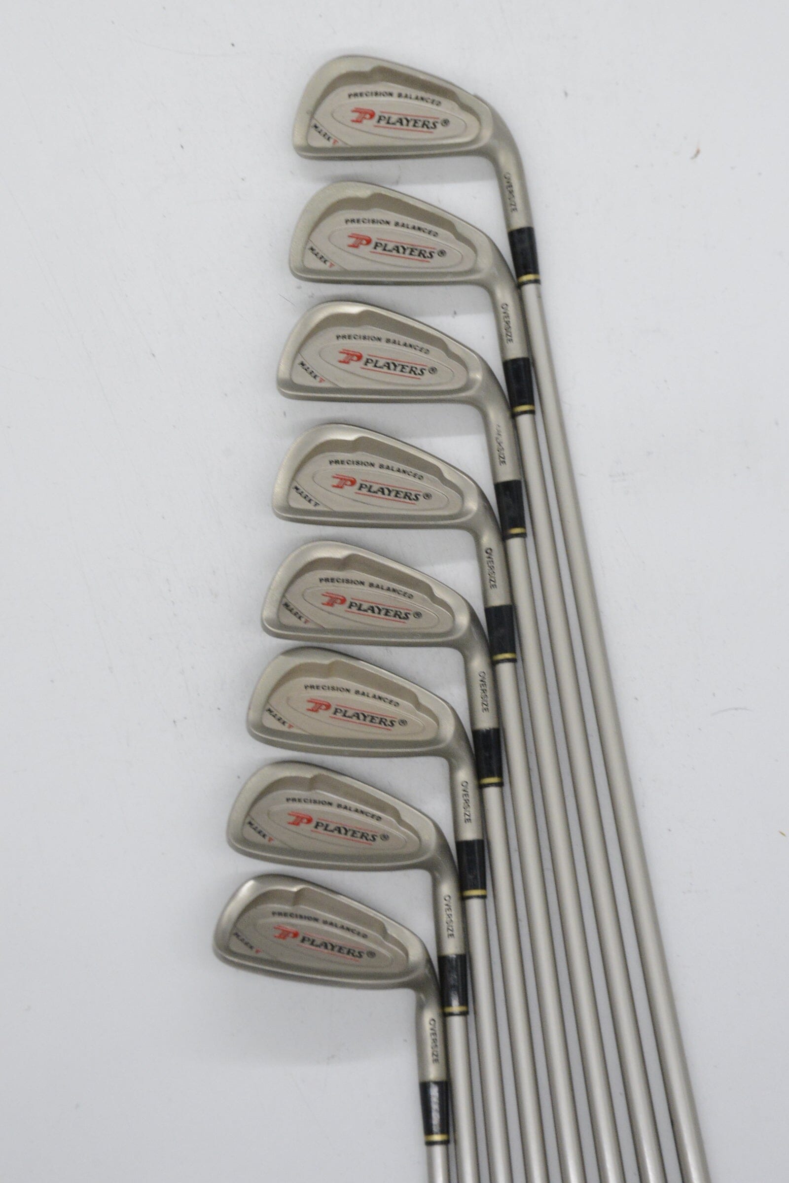 Women's Players Mark V 3-PW Iron Set W Flex -0.5" Golf Clubs GolfRoots 