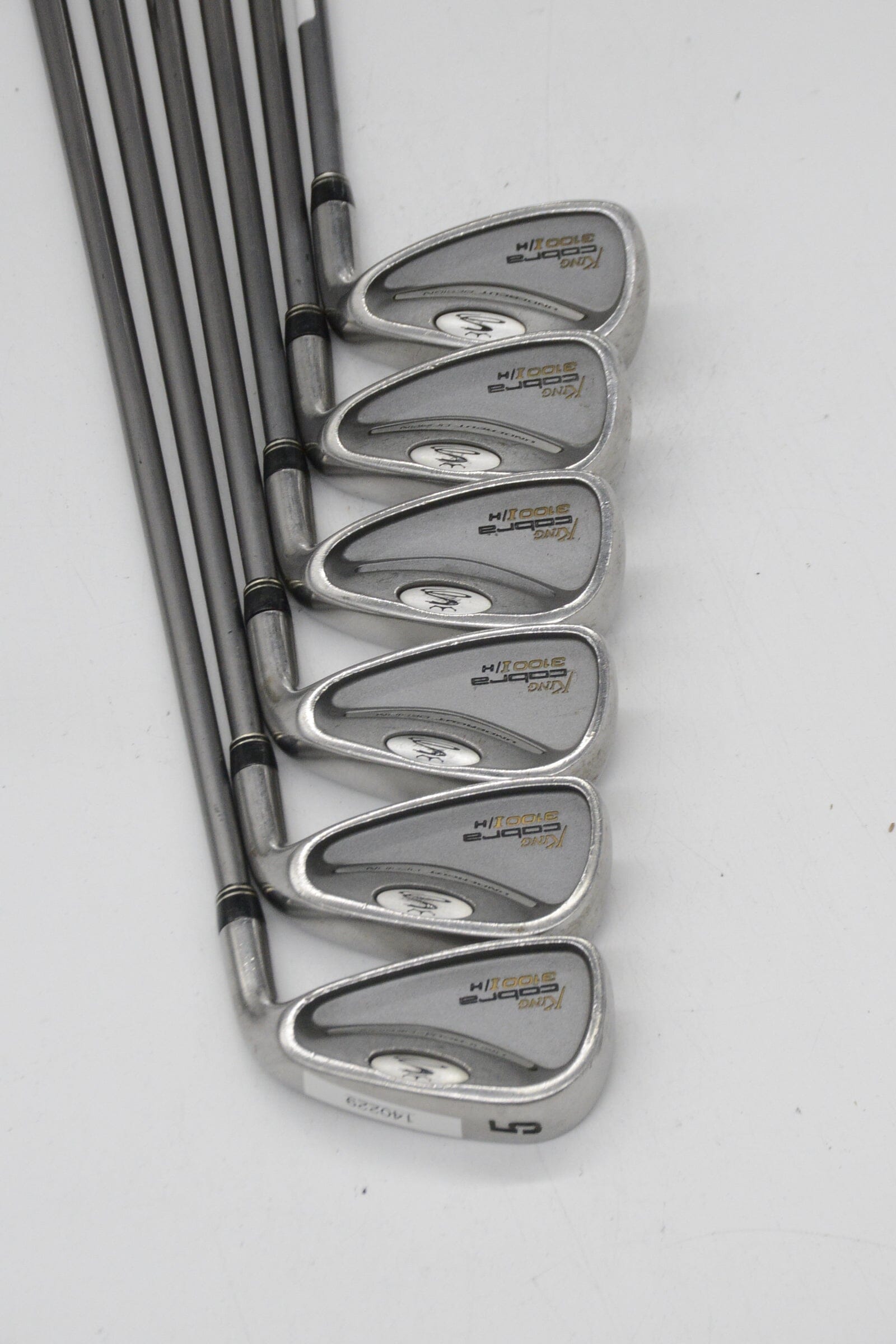 Cobra 3100 I/H 5-PW Iron Set R Flex +1" Golf Clubs GolfRoots 
