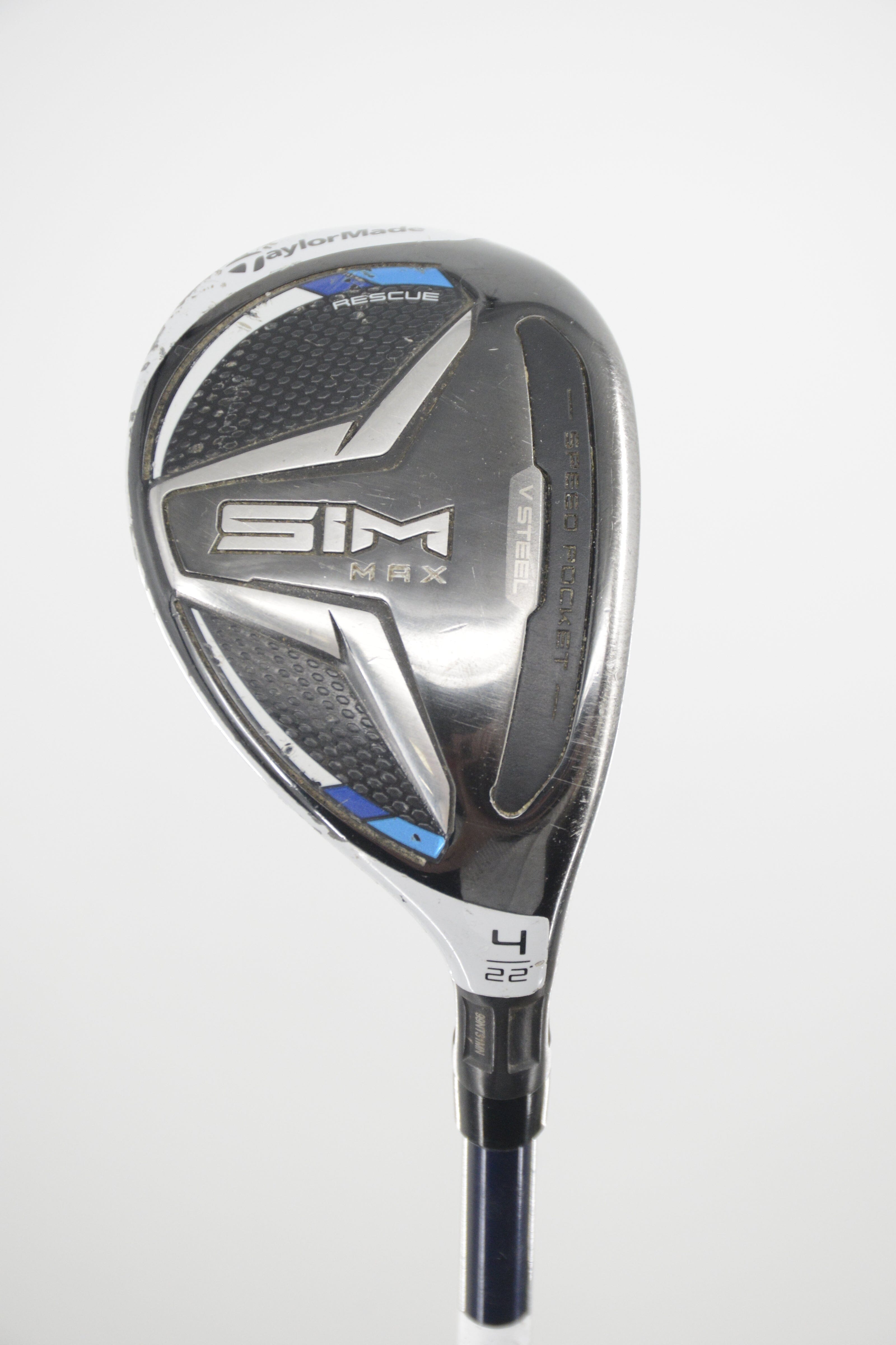 TaylorMade SIM Max 4 Hybrid R Flex 40" Golf Clubs GolfRoots 