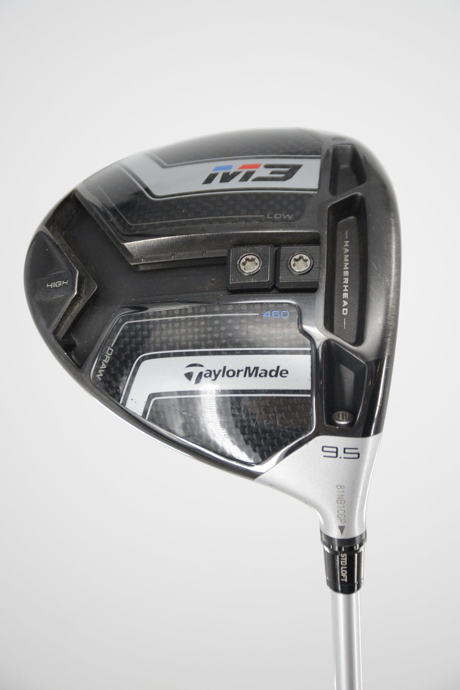 TaylorMade M3 9.5 Degree Driver S Flex 45.25" Golf Clubs GolfRoots 