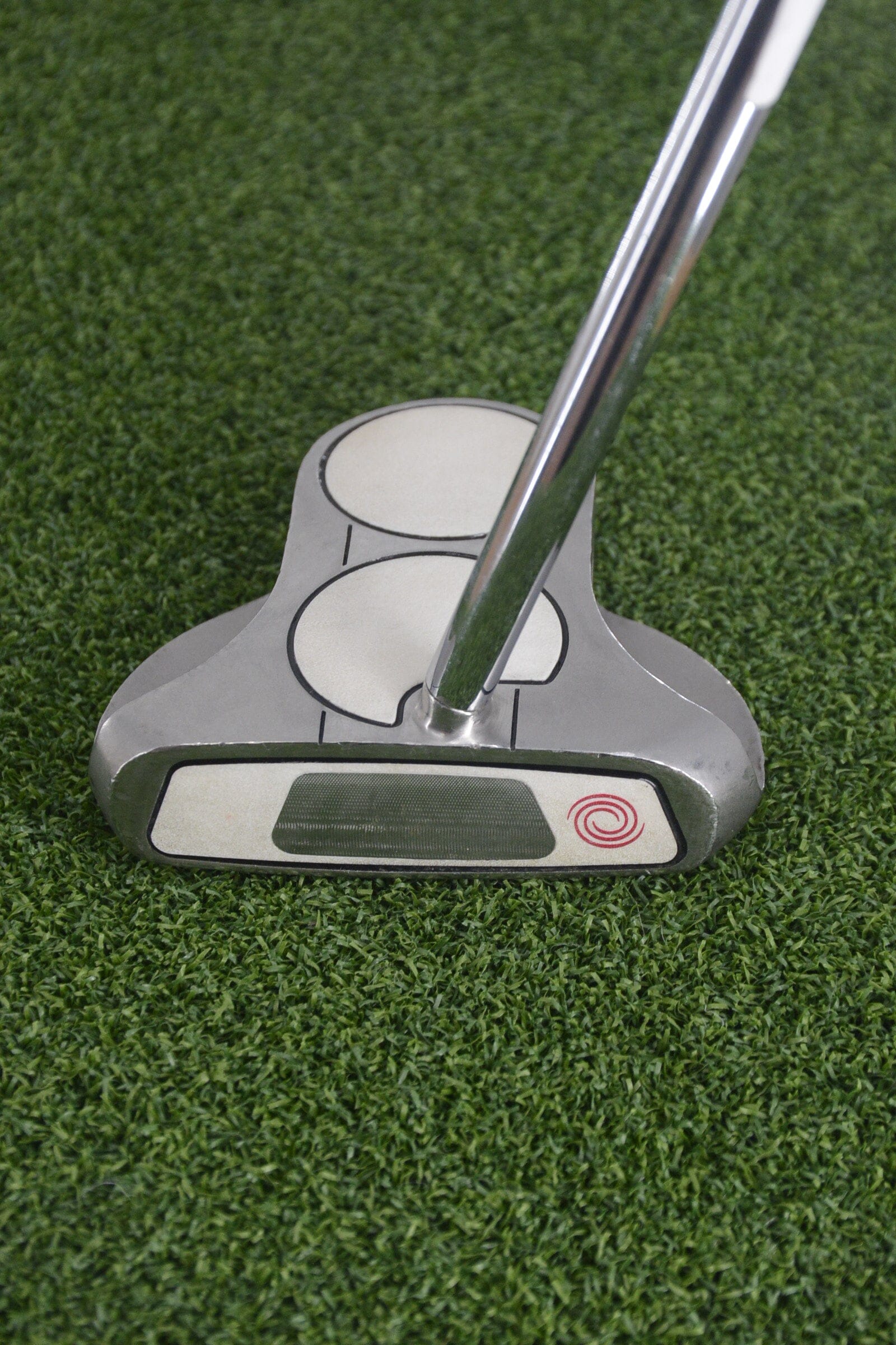 Odyssey White Steel 2-Ball Center Shaft Putter 33" Golf Clubs GolfRoots 