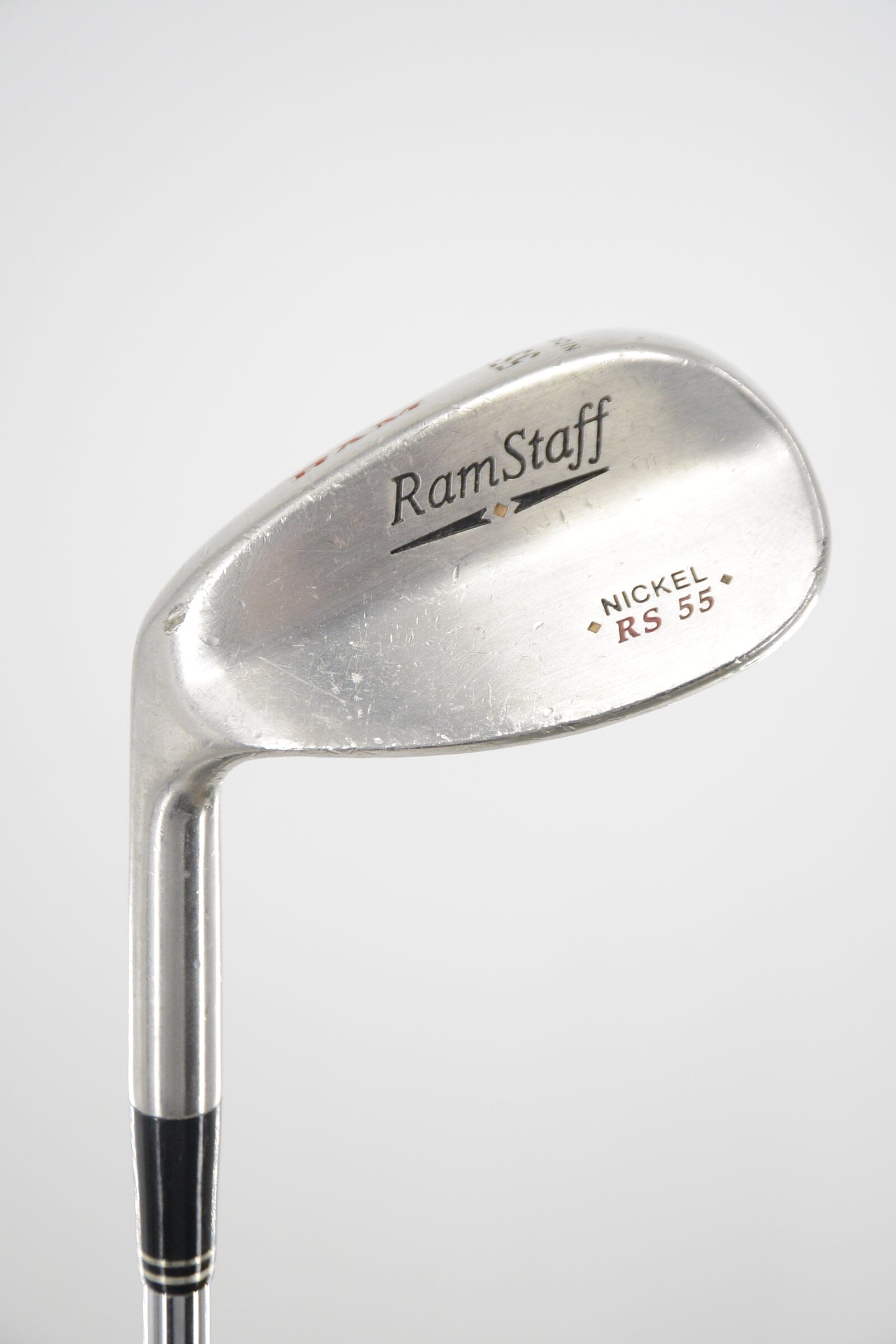 Lefty Ram Staff Nickel 55 Degree Wedge S Flex 35.5" Golf Clubs GolfRoots 