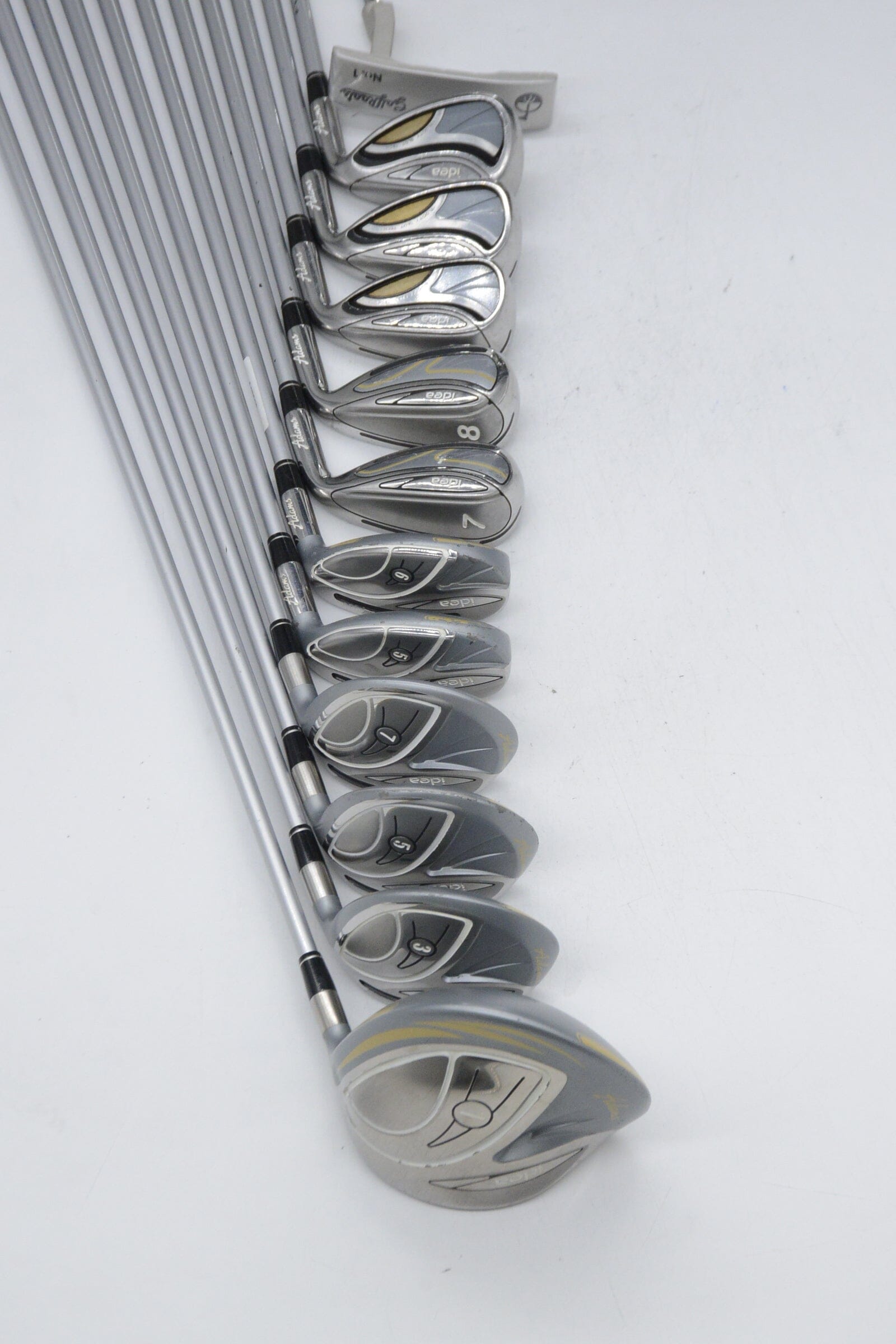 Women's *Dented* Adams Idea 2014 Mixed Full Set W Flex Std Length Golf Clubs GolfRoots 