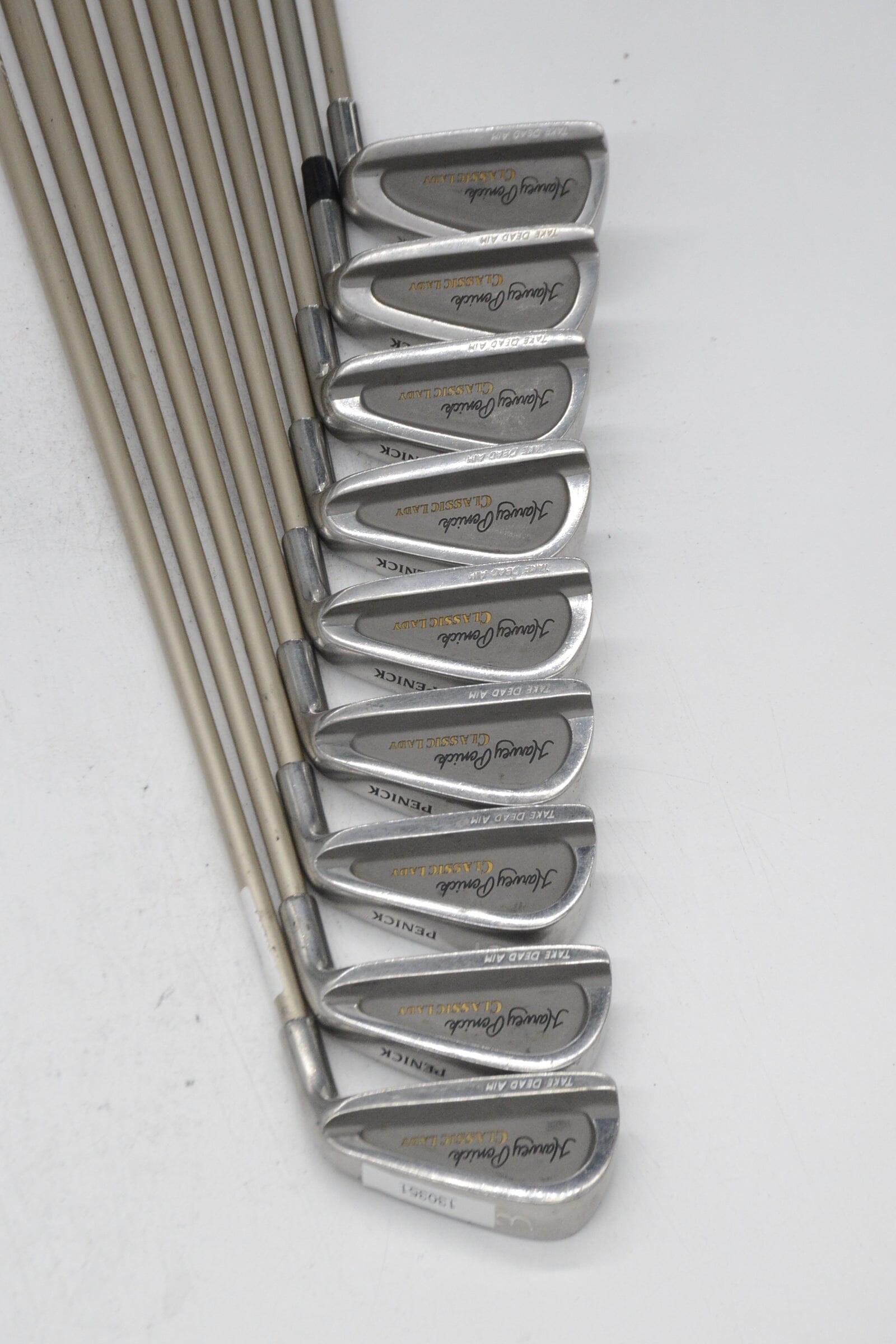 Women's Penick Harvery Penick Classic Lady 3-PW, SW Iron Set W Flex -0.25" Golf Clubs GolfRoots 