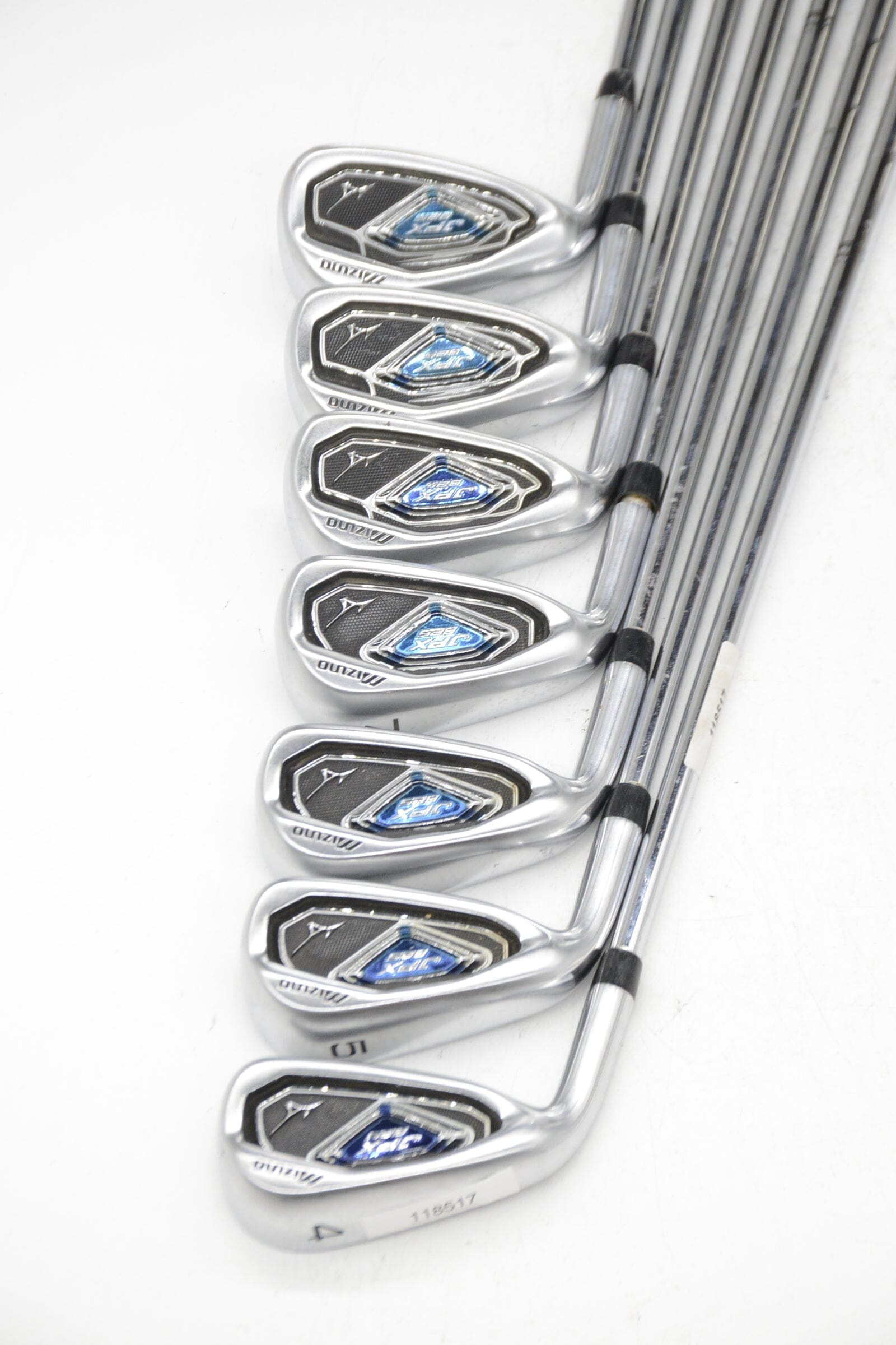 Lefty Mizuno JPX-825 4-PW Iron Set S Flex Std Length Golf Clubs GolfRoots 