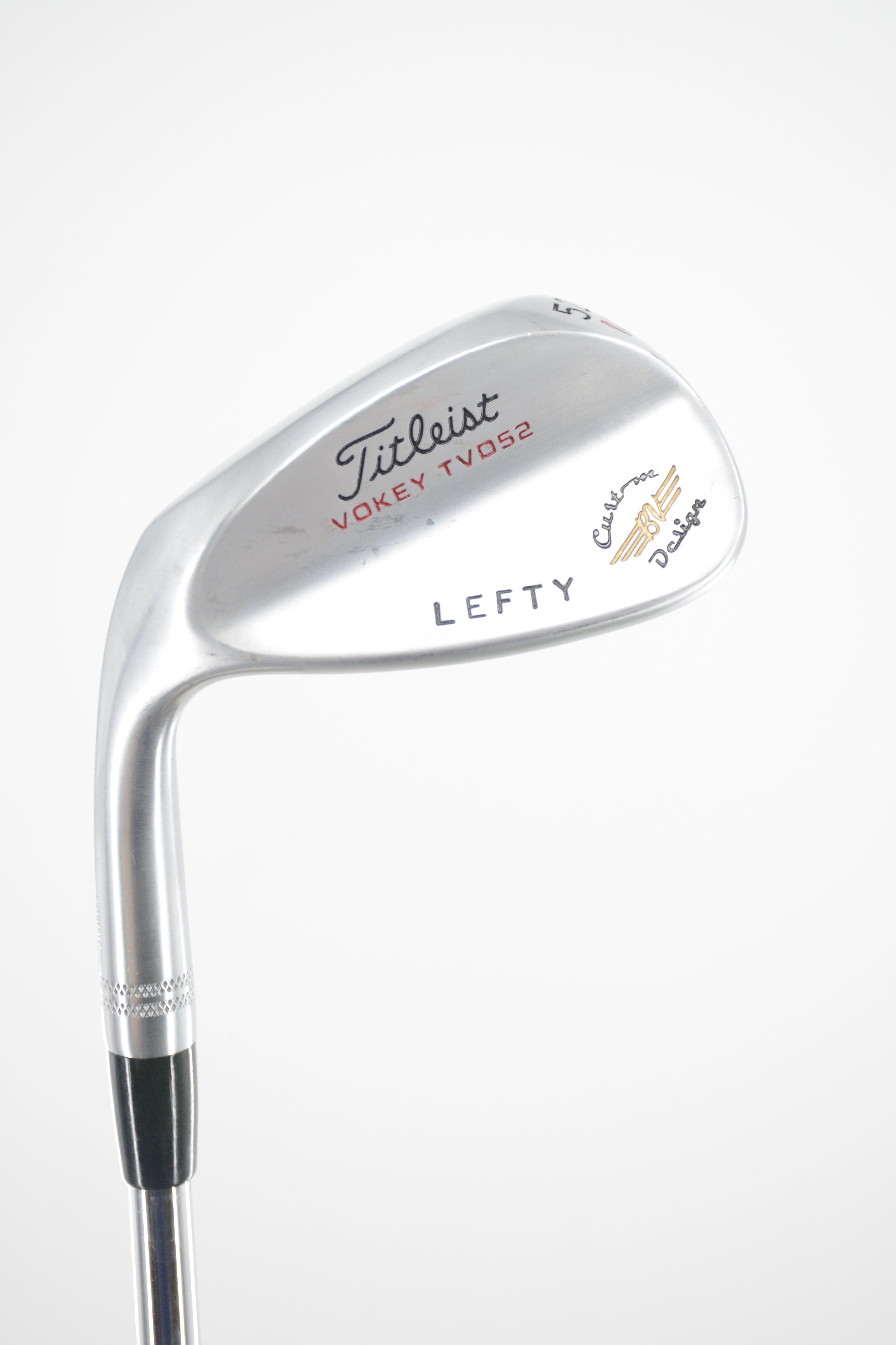 Lefty Titleist Vokey TVD 52 Degree Wedge Wedge Flex 35" Golf Clubs GolfRoots 