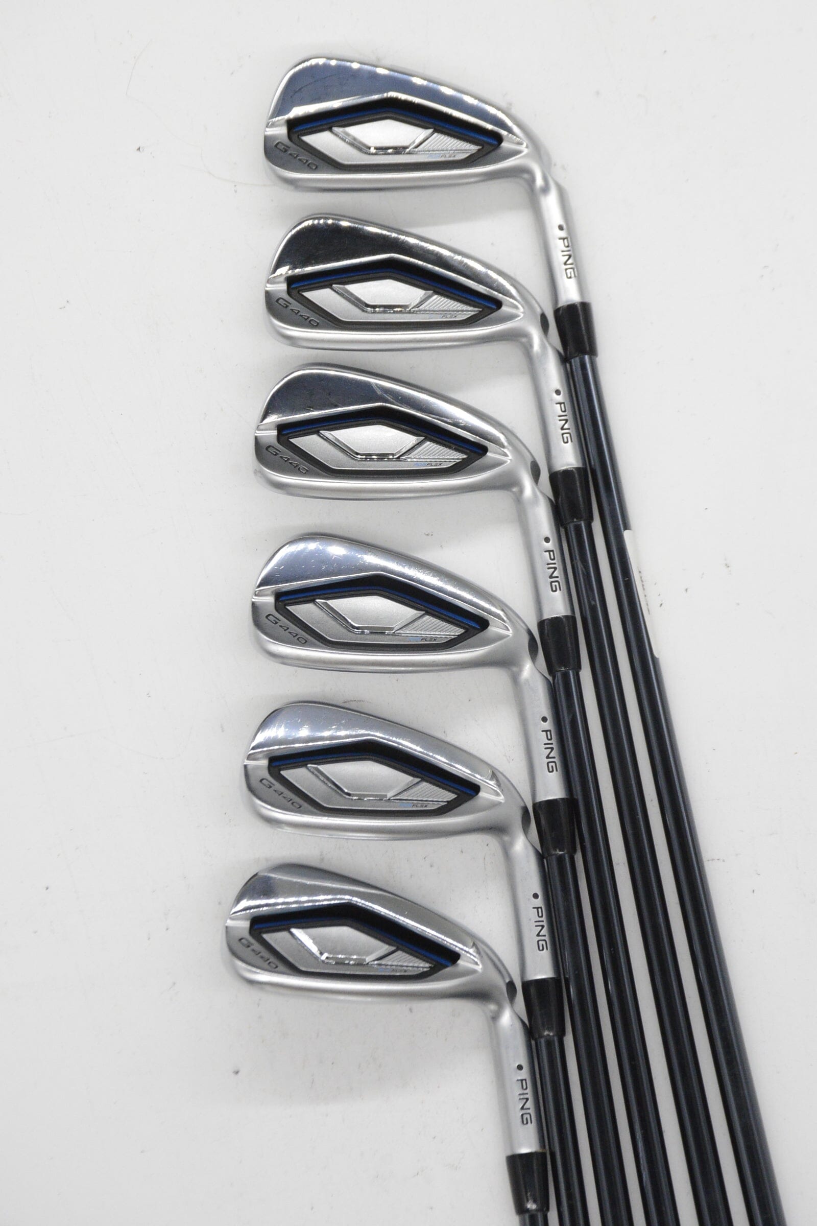 Ping G440 6-UW Iron Set R Flex +0.25" Golf Clubs GolfRoots 