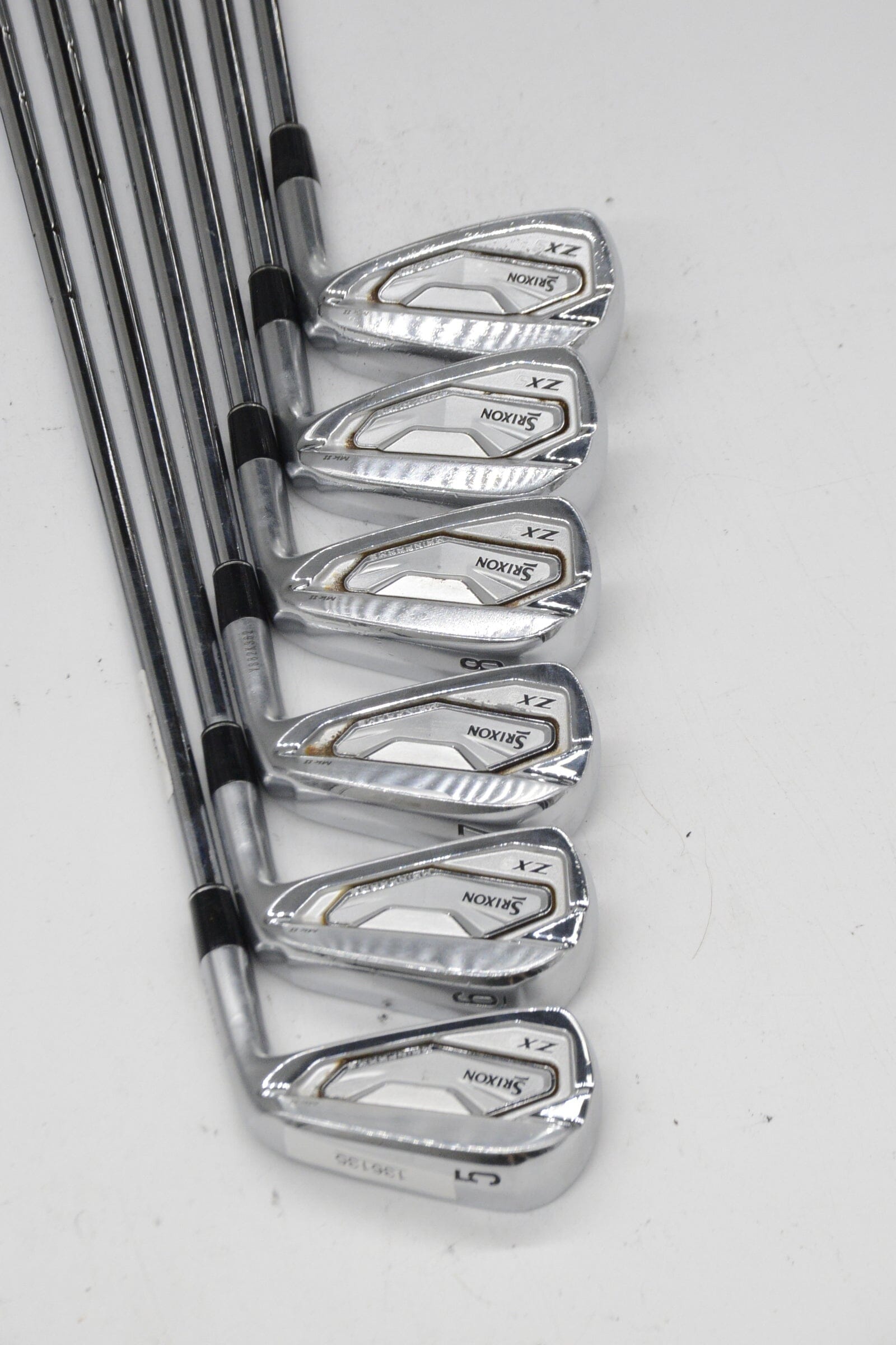 Srixon Zx5 Mk II 5-PW Iron Set S Flex +0.25" Golf Clubs GolfRoots 