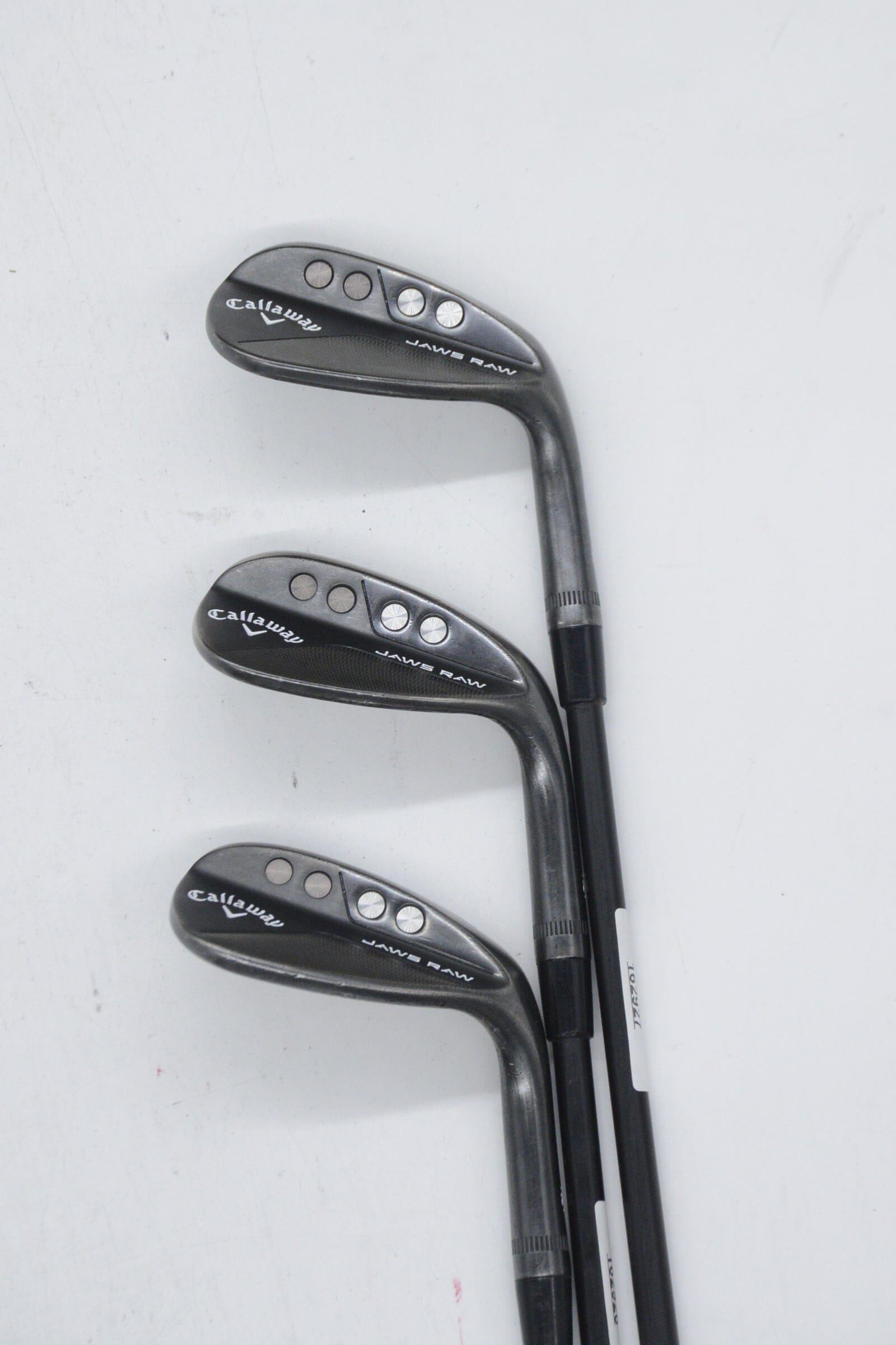 Callaway Jaws Raw Black Plasma 50, 54, 58 Degree Wedge Set Wedge Flex Golf Clubs GolfRoots 