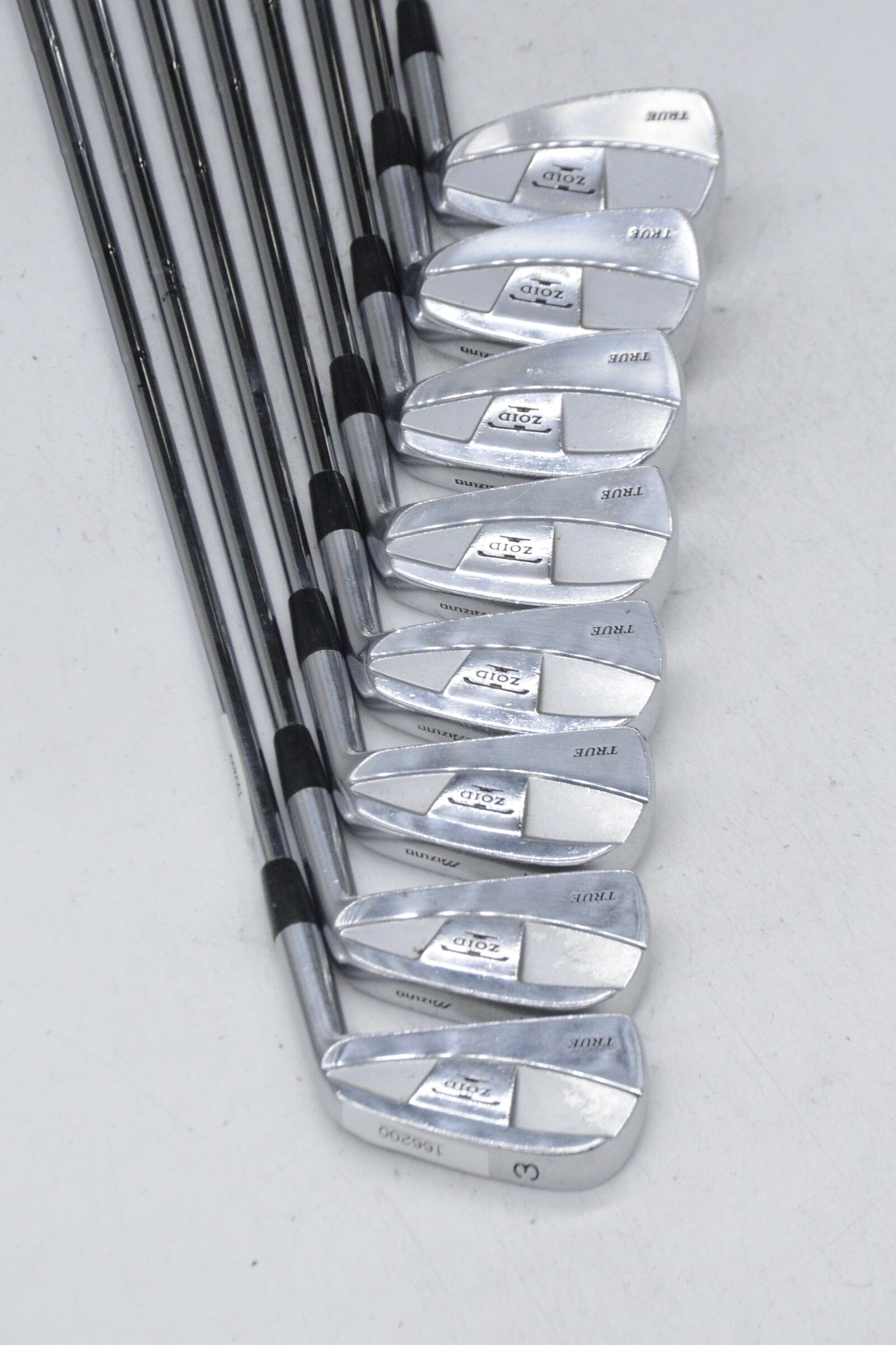 Mizuno T-Zoid True 3-PW Iron Set S Flex +1" Golf Clubs GolfRoots 