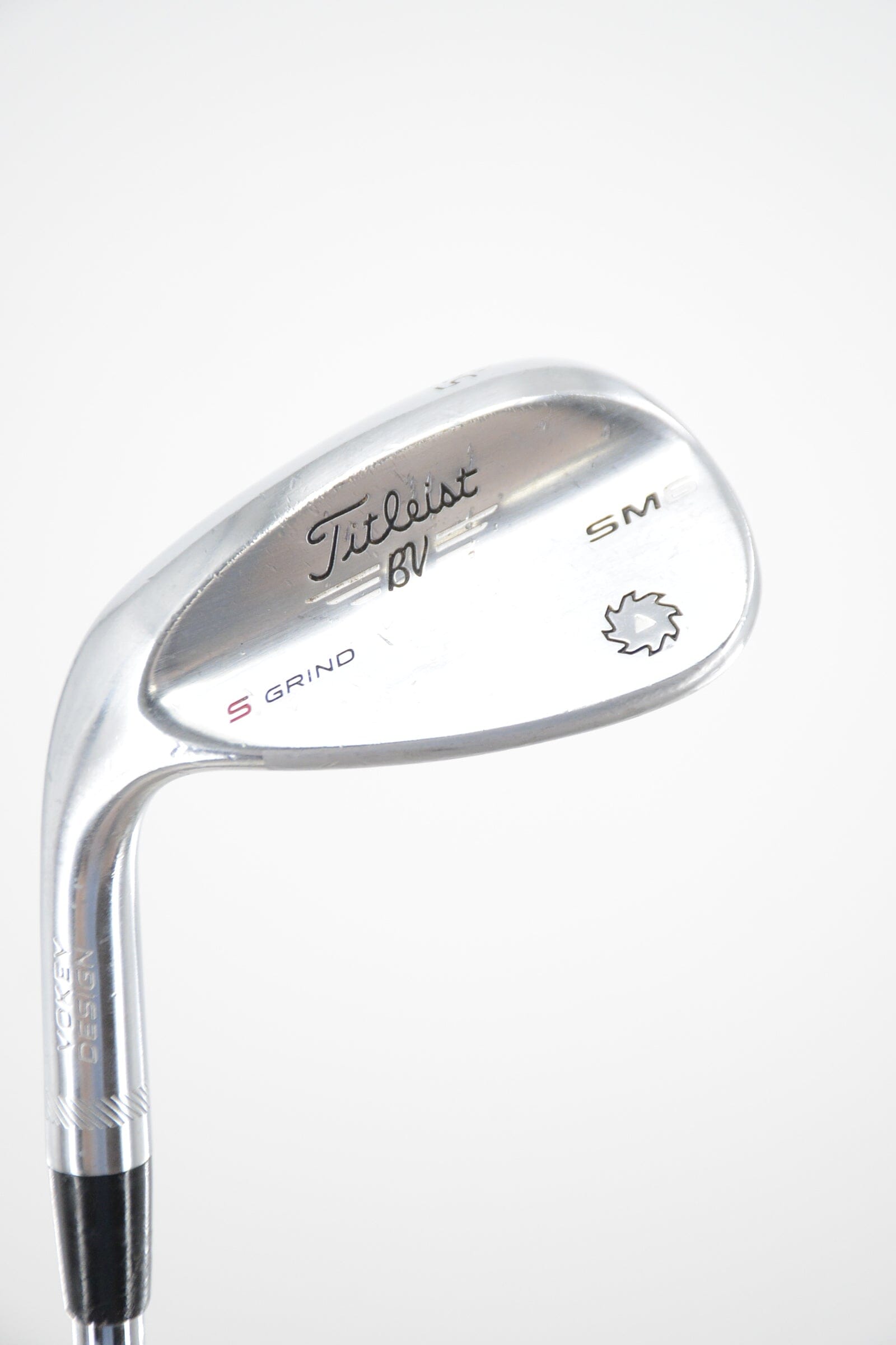 Lefty Titleist Vokey SM6 Tour Chrome 56 Degree Wedge Wedge Flex 35"