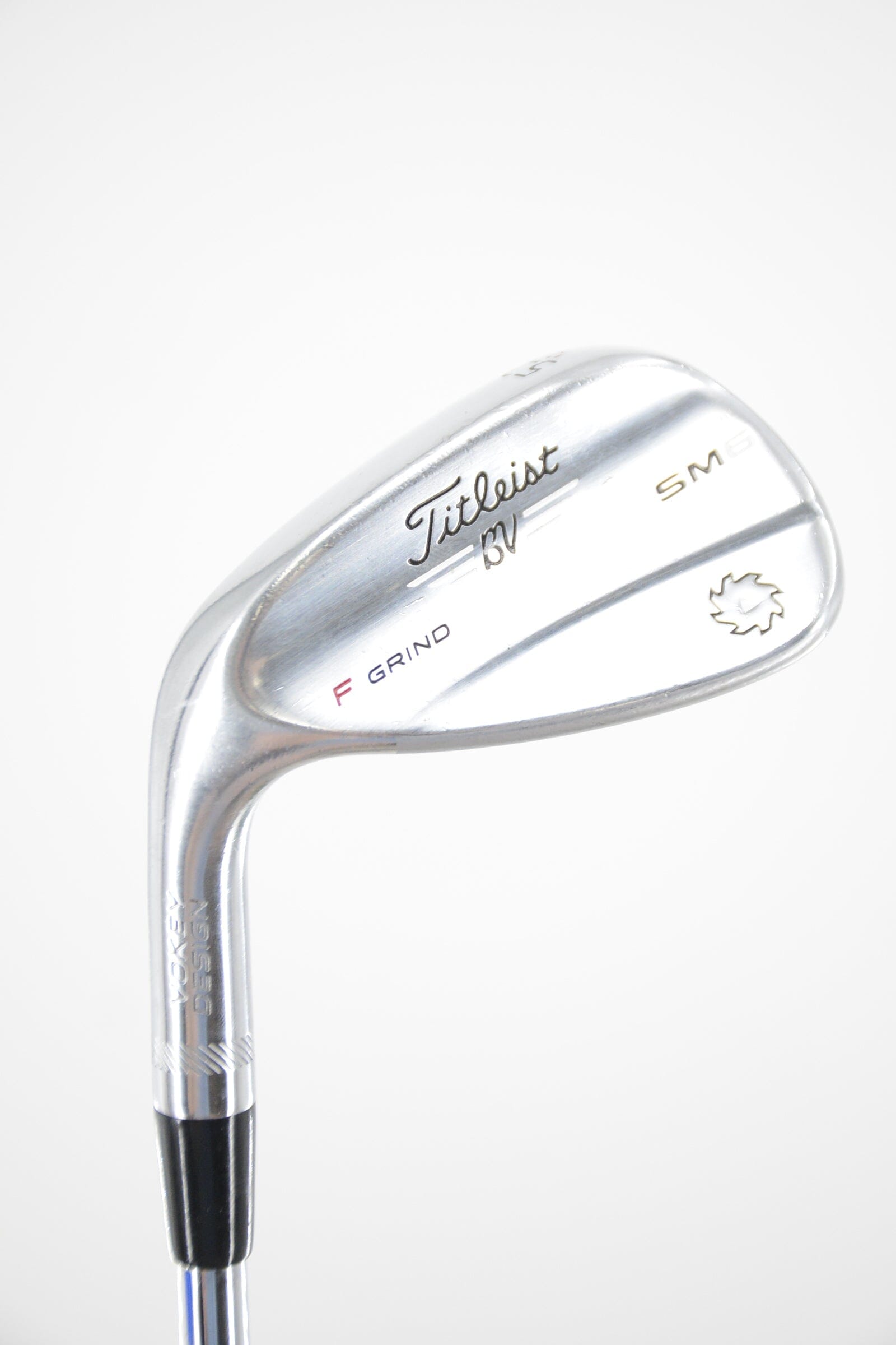 Lefty Titleist Vokey SM6 Tour Chrome 52 Degree Wedge Wedge Flex 35.25"
