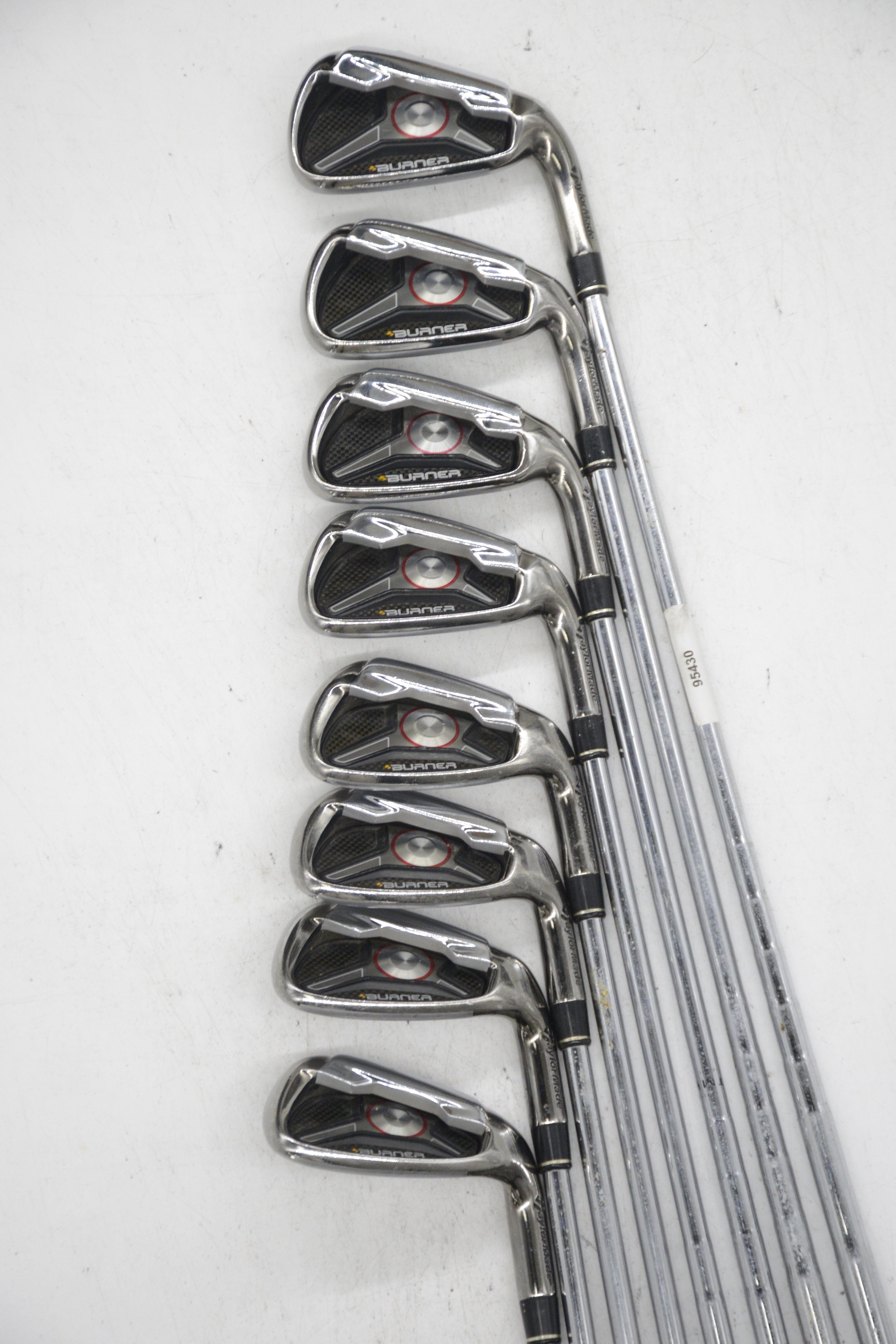 TaylorMade Burner '09 4-AW Iron Set S Flex -0.25" Golf Clubs GolfRoots 