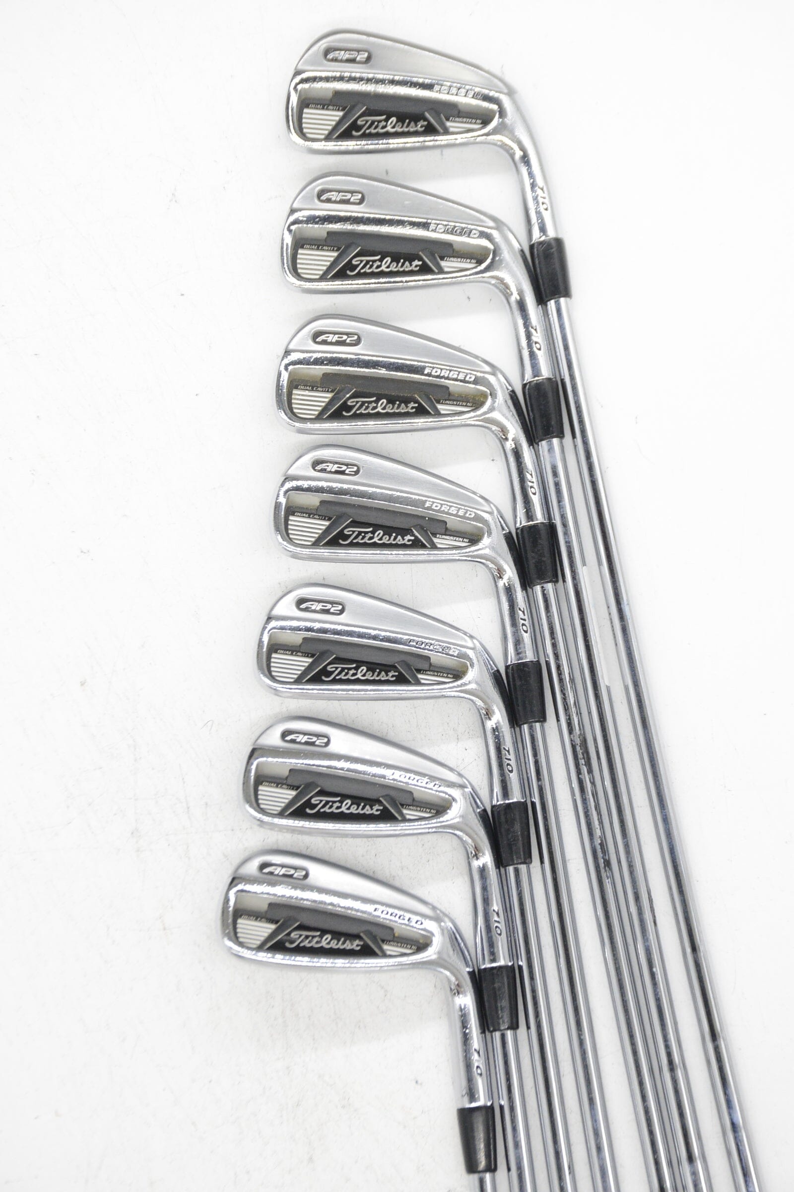 Titleist 710 AP2 Forged 3-9 Iron Set S Flex +0.5" Golf Clubs GolfRoots 