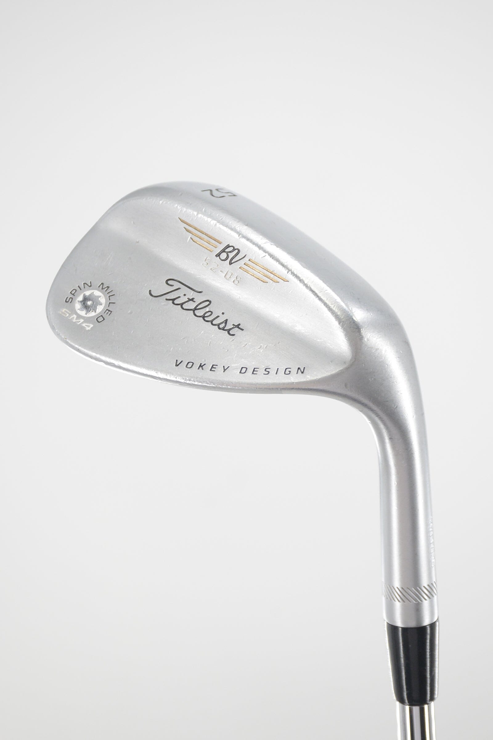 Titleist Vokey SM4 Tour Chrome 52 Degree Wedge Wedge Flex 35.25" Golf Clubs GolfRoots 