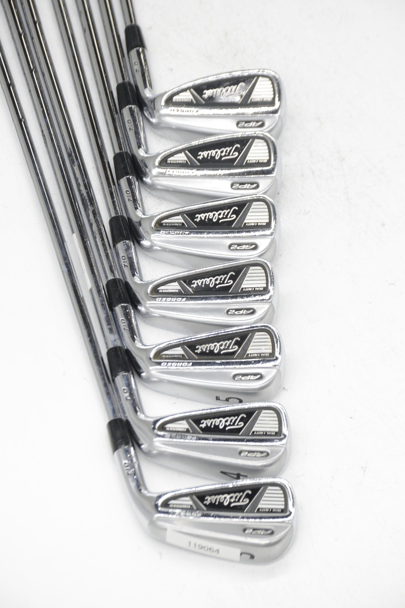 Titleist 710 AP2 Forged 3-9 Iron Set S Flex +0.5" Golf Clubs GolfRoots 