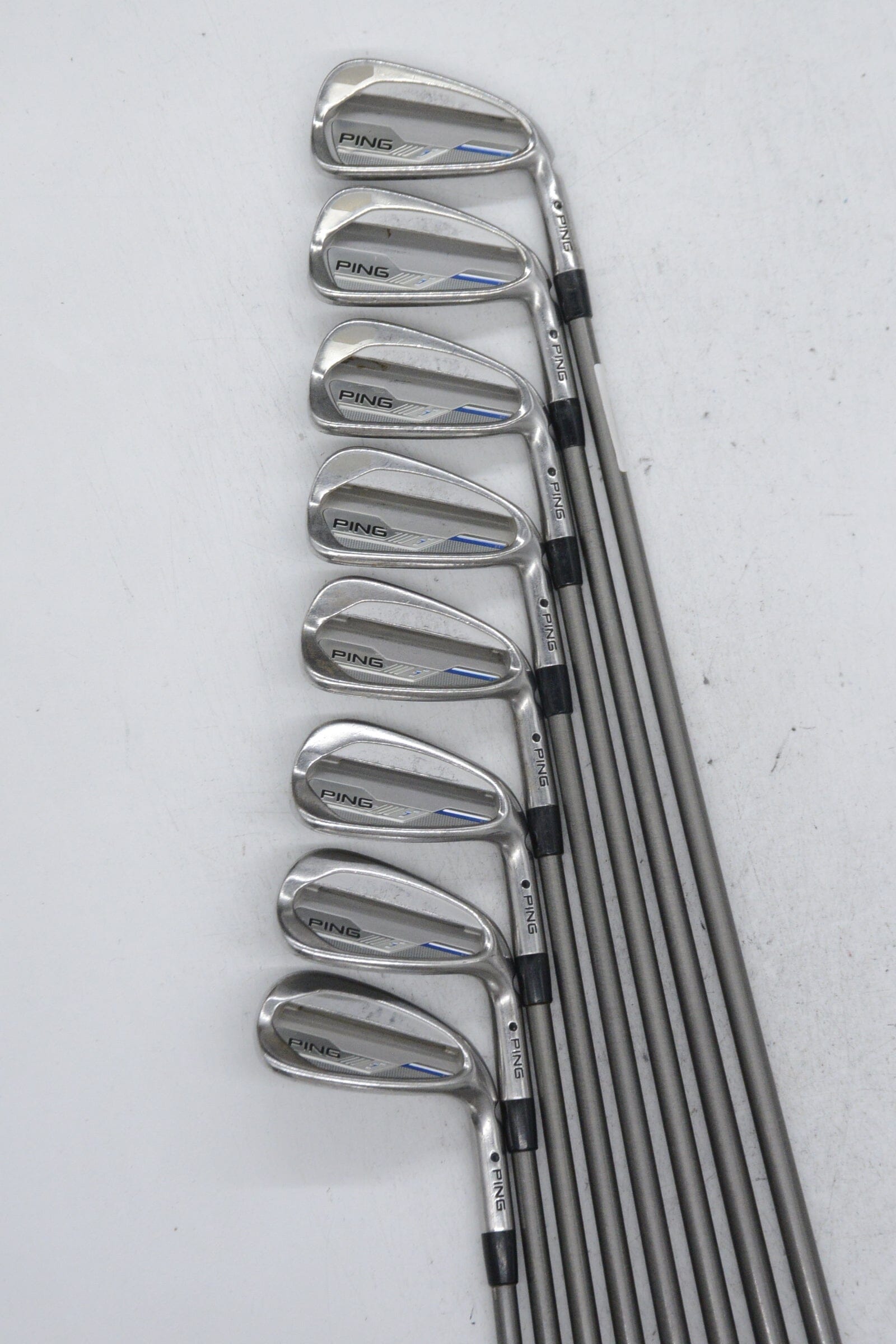 Ping I Series E1 4-UW Iron Set S Flex -0.75" Golf Clubs GolfRoots 