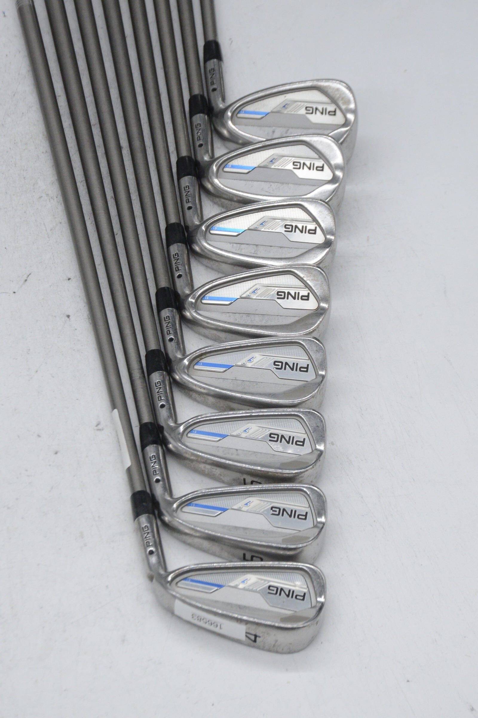 Ping I Series E1 4-UW Iron Set S Flex -0.75" Golf Clubs GolfRoots 