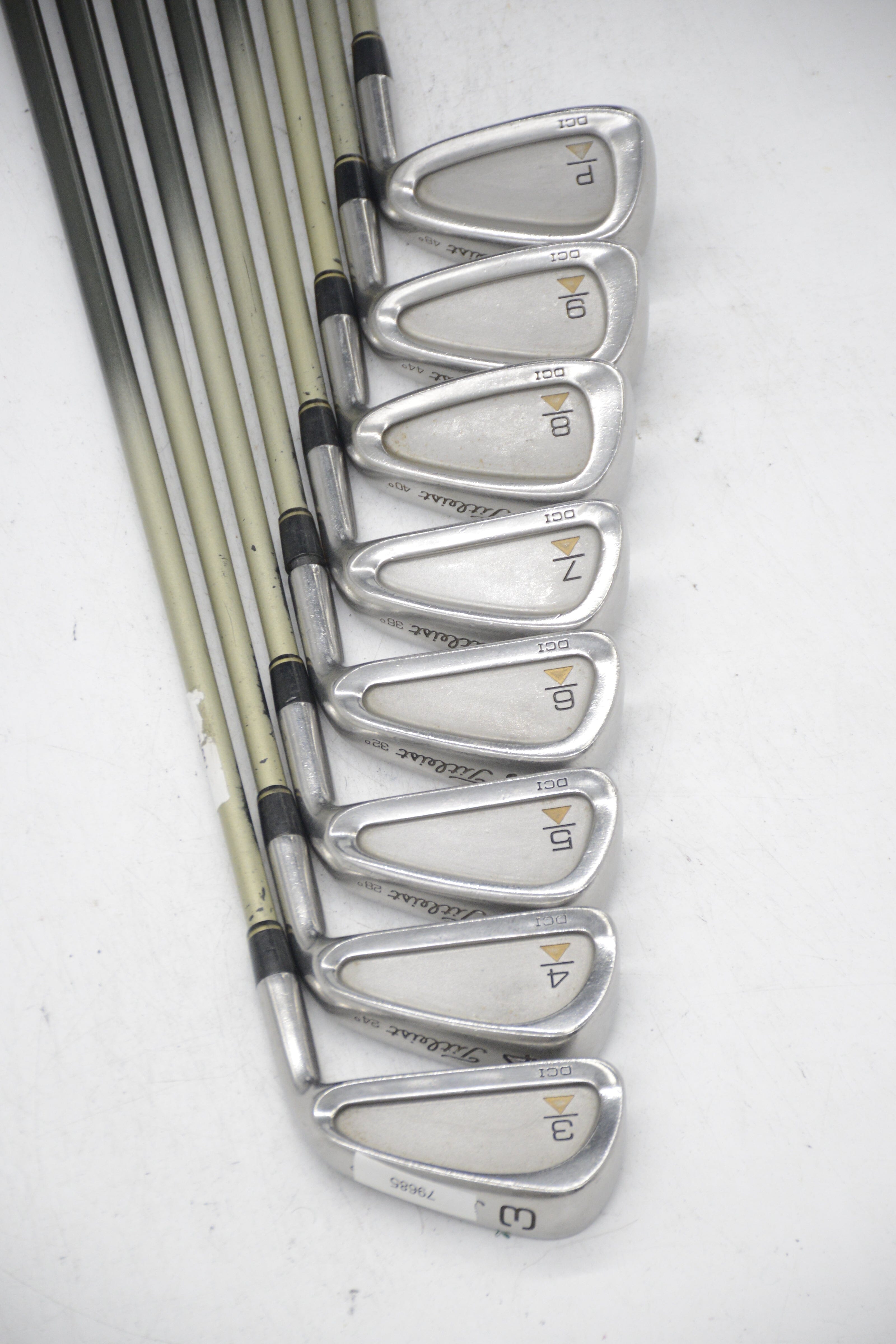 Titleist DCI 1996 3-PW Iron Set S Flex -0.5" Golf Clubs GolfRoots 