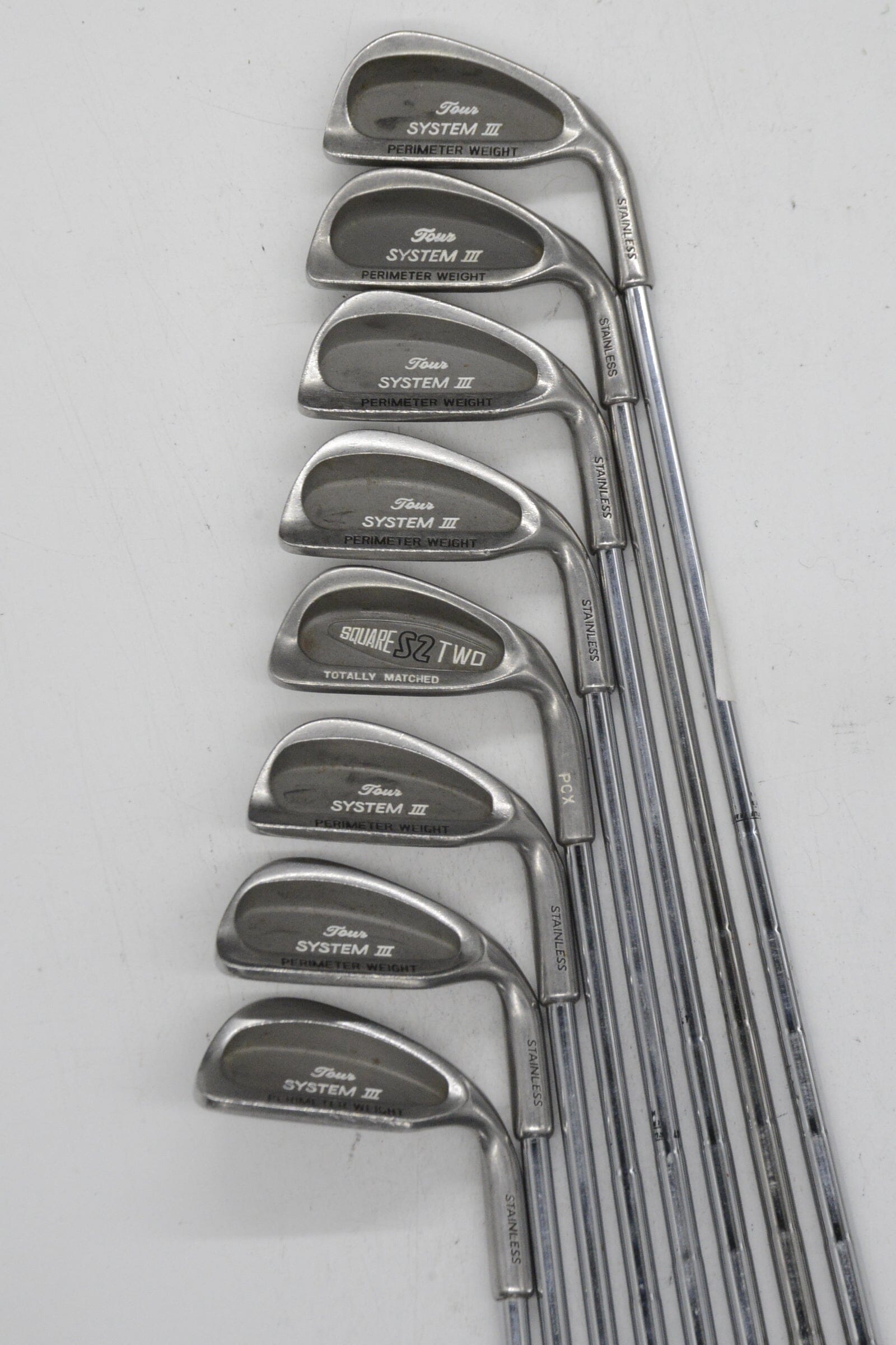 Advantage Tour System 3 3-PW Iron Set R Flex -0.25" Golf Clubs GolfRoots 